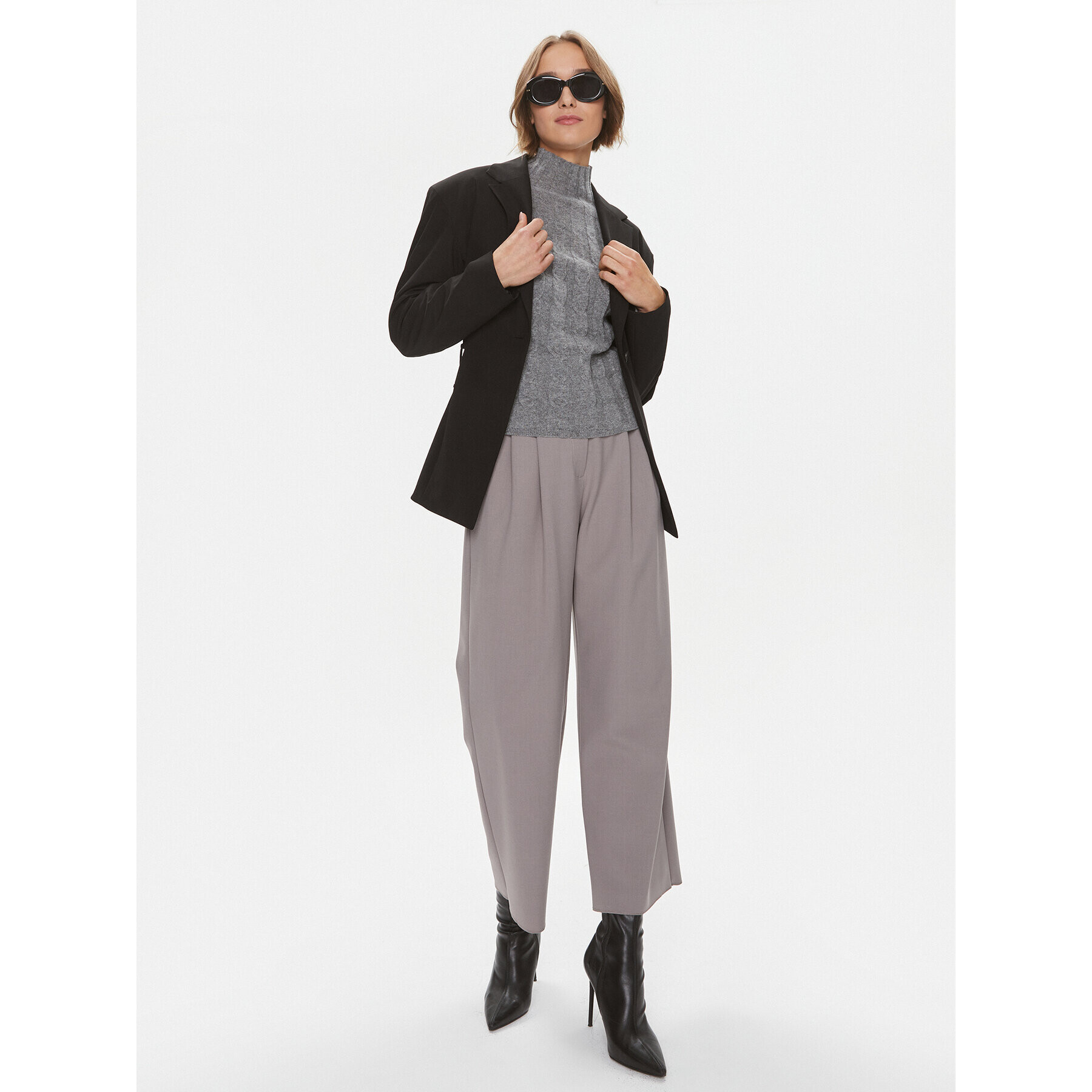 Marella Пуловер Kartal 2333660736200 Сив Regular Fit - Pepit.bg