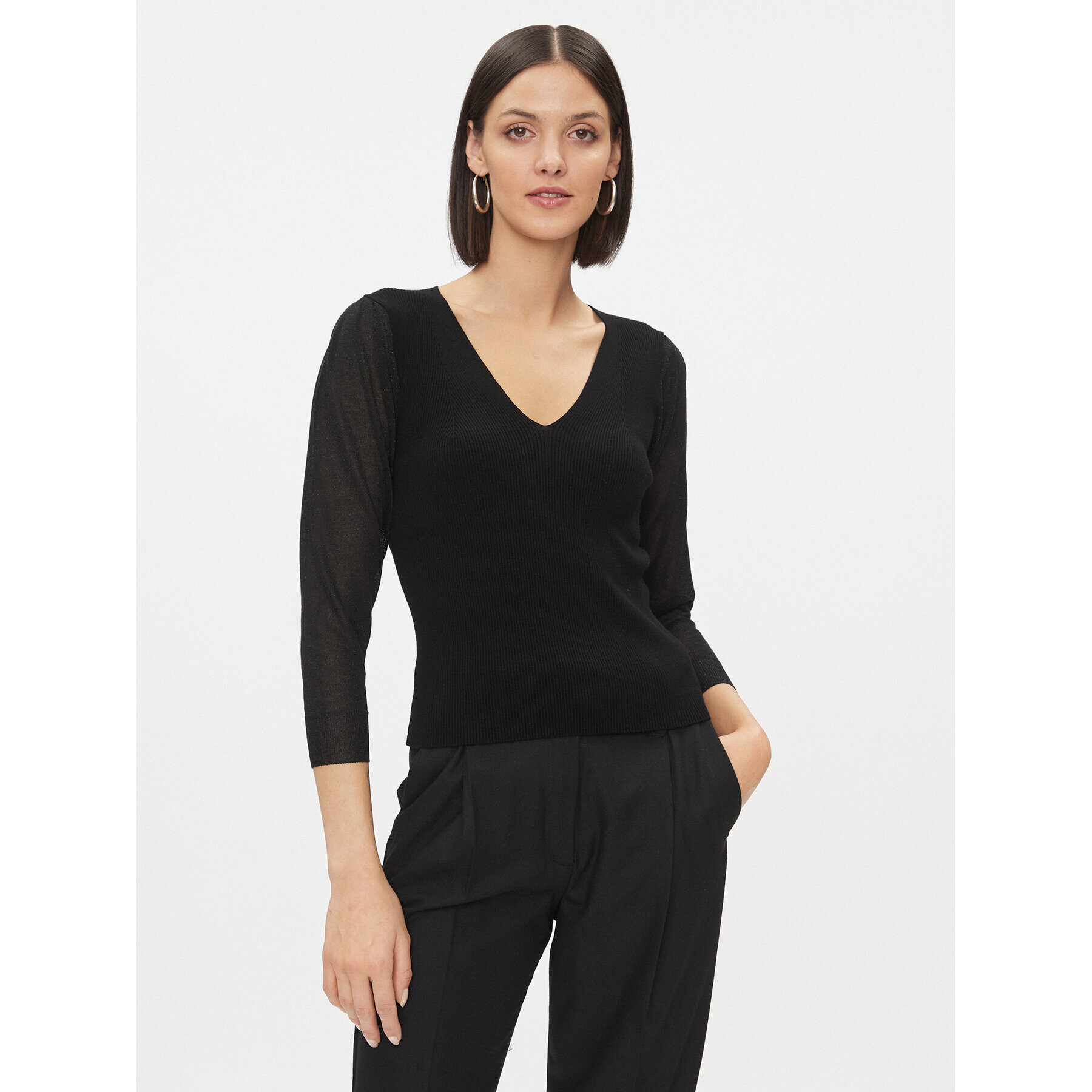 Marella Пуловер Moneta 2333660239200 Черен Regular Fit - Pepit.bg