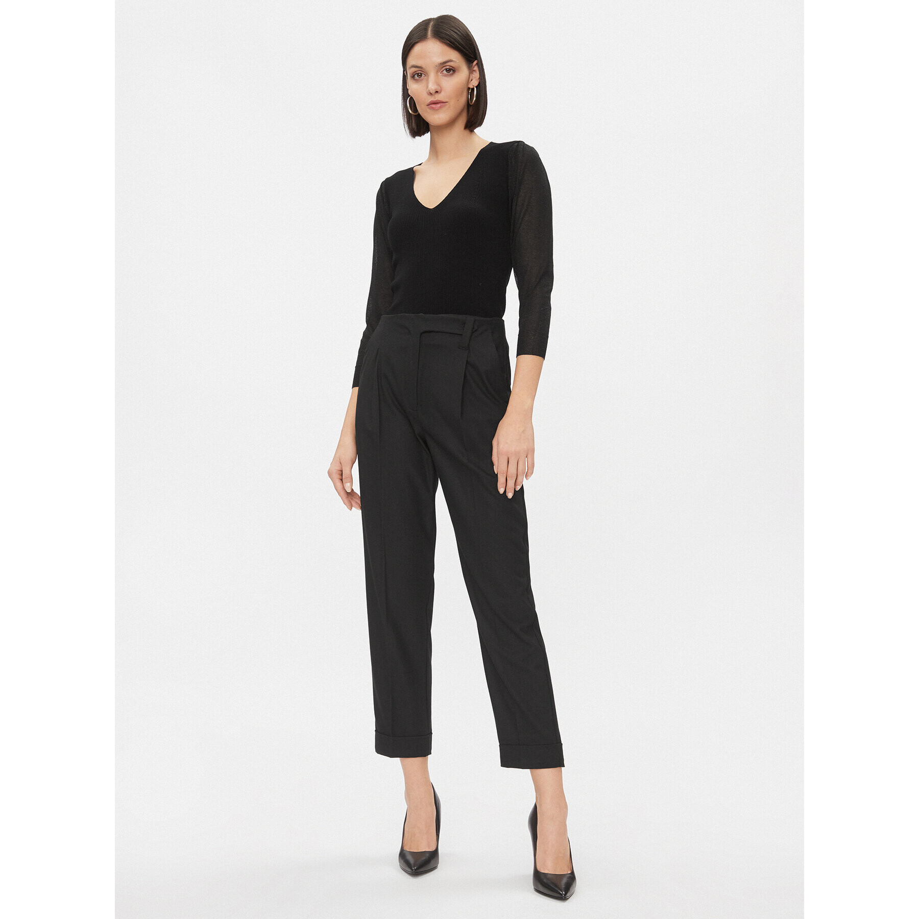 Marella Пуловер Moneta 2333660239200 Черен Regular Fit - Pepit.bg