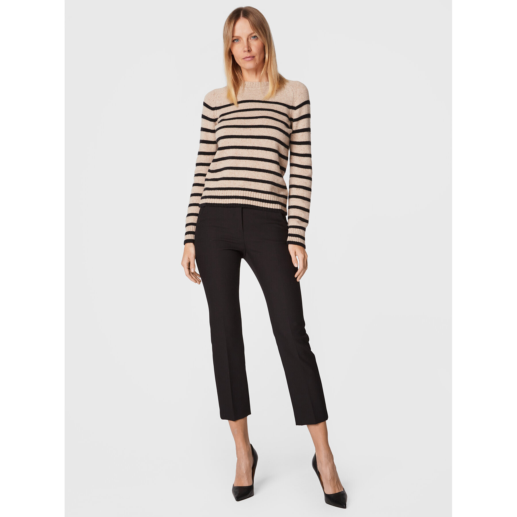 Marella Пуловер Opale 33661028 Бежов Regular Fit - Pepit.bg