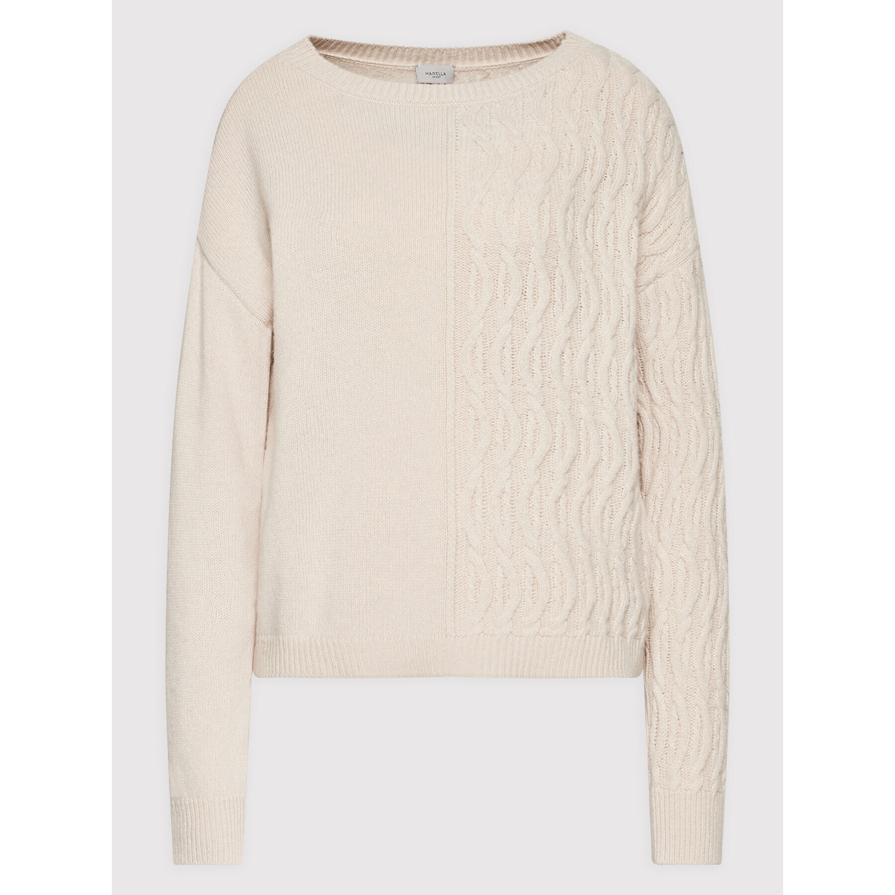 Marella Пуловер Pina 33661127 Бежов Regular Fit - Pepit.bg