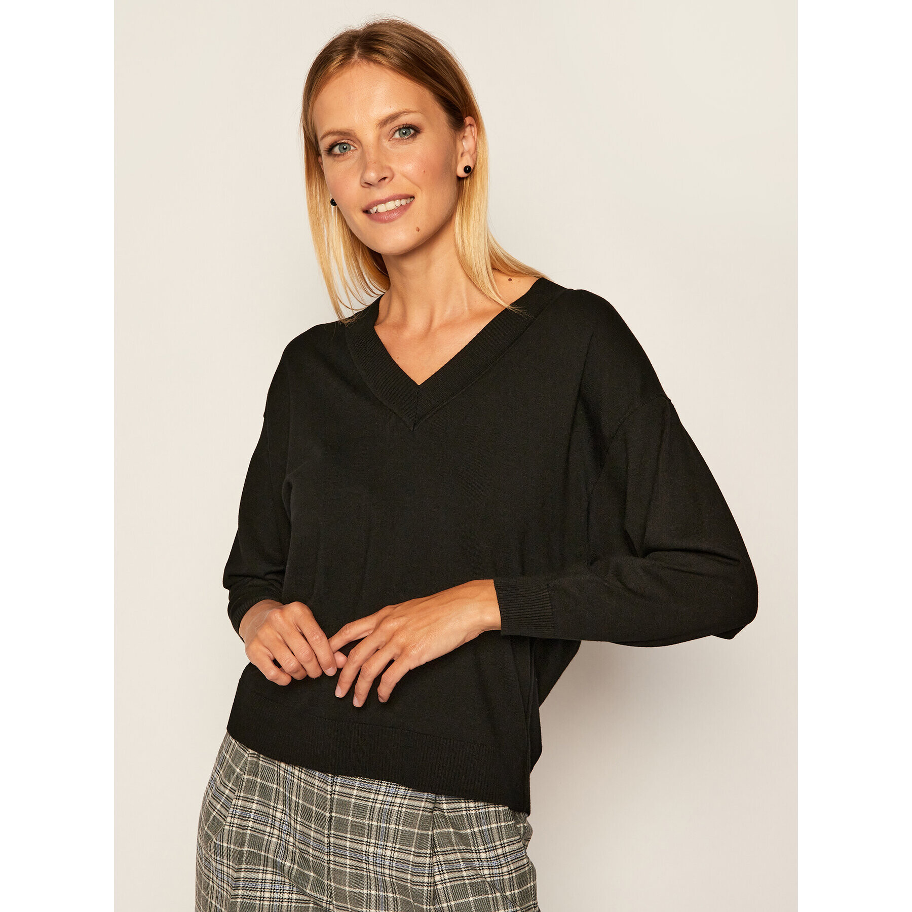 Marella Пуловер Sultano 33663107 Черен Regular Fit - Pepit.bg