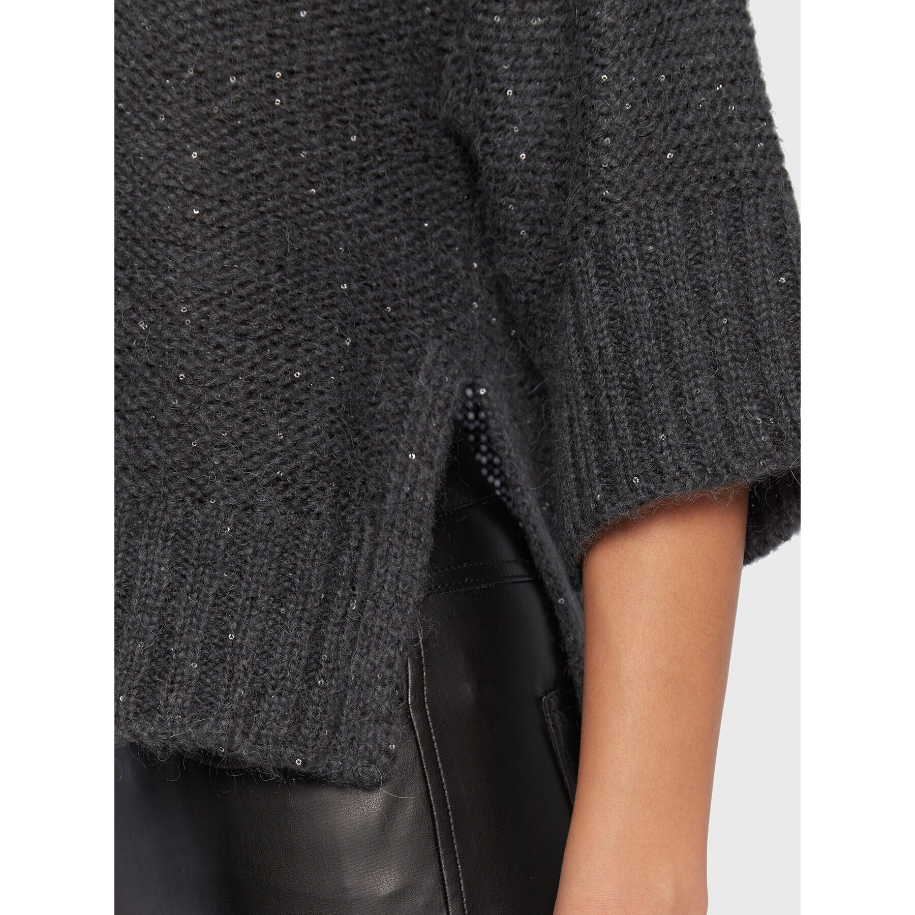 Marella Пуловер Yacht 33660929 Сив Boxy Fit - Pepit.bg