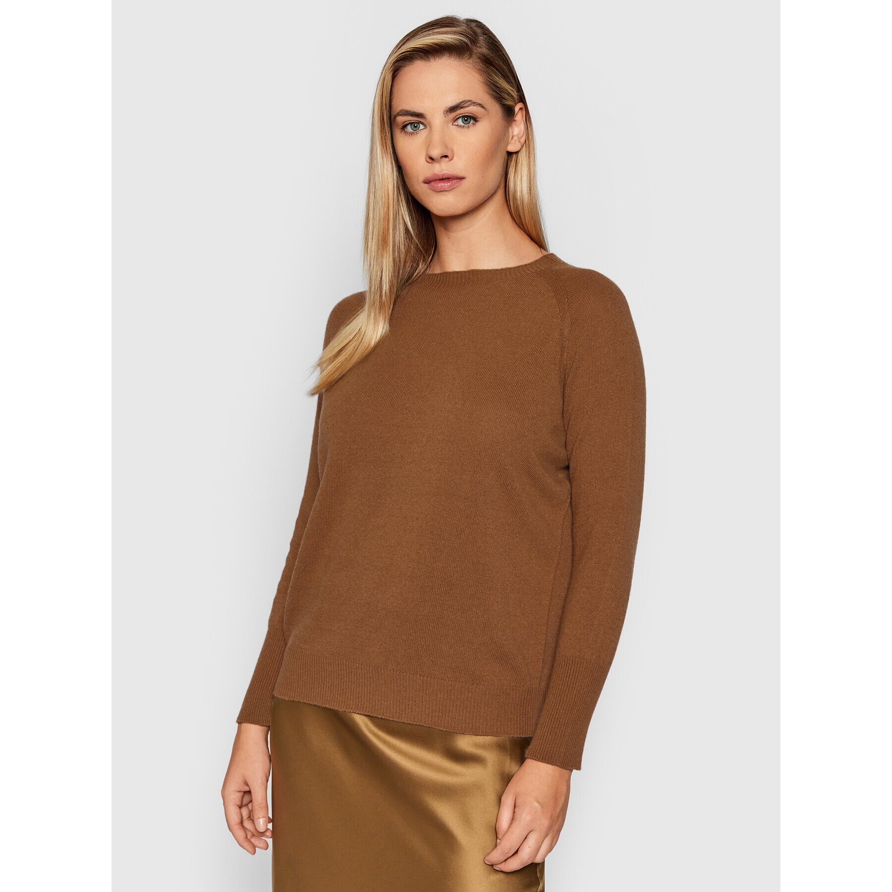 Marella Пуловер Yser 33661419 Кафяв Regular Fit - Pepit.bg