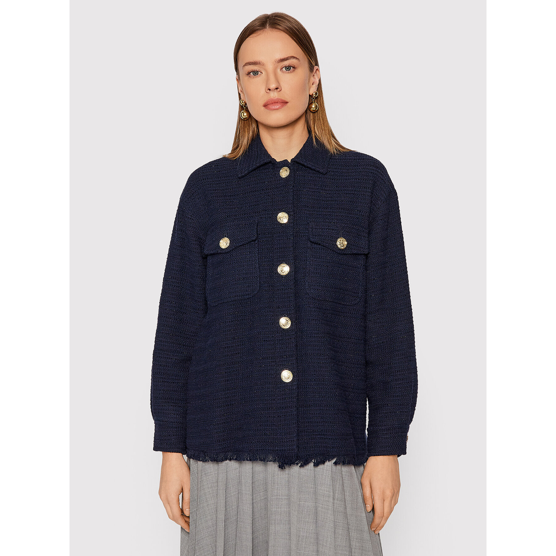 Marella Риза Aceto 30410721 Тъмносин Regular Fit - Pepit.bg