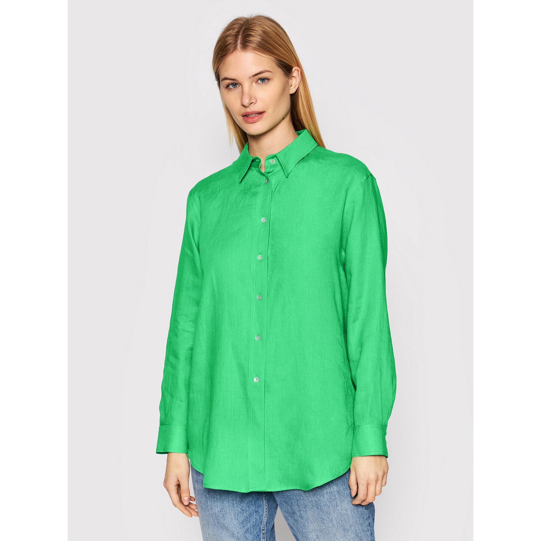 Marella Риза Fragore 31111624 Зелен Regular Fit - Pepit.bg