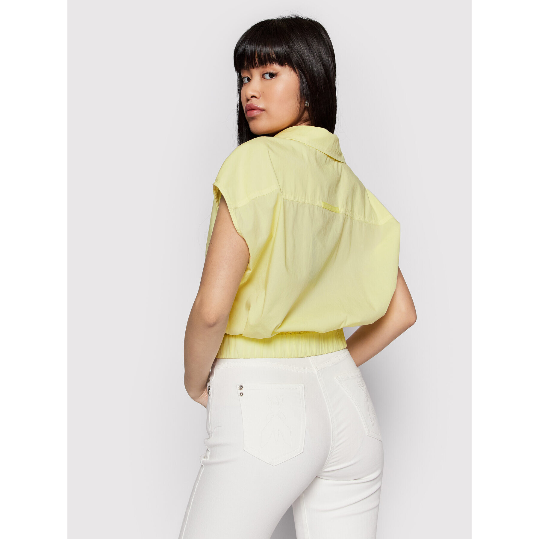 Marella Риза Giudea 31110225 Жълт Relaxed Fit - Pepit.bg