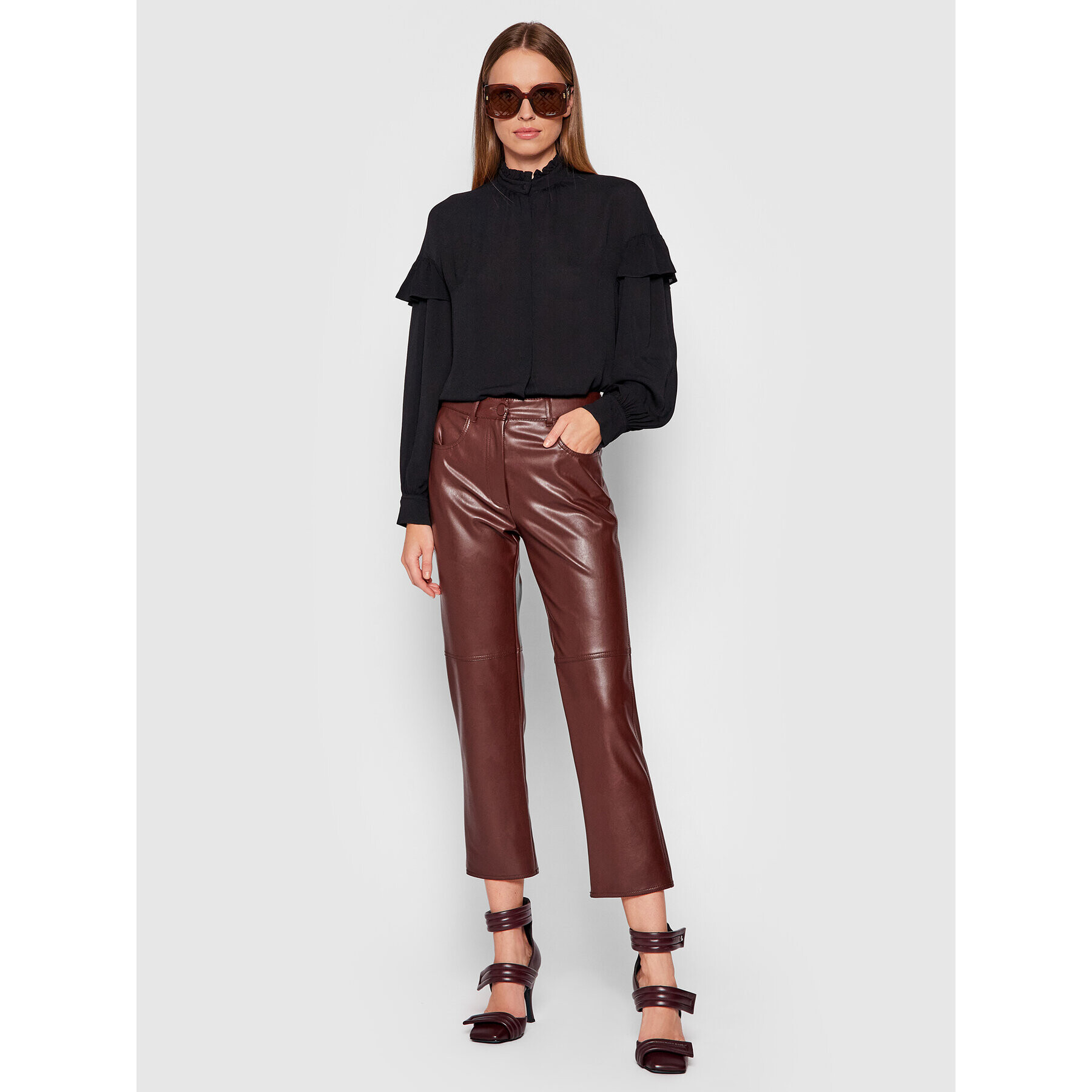 Marella Риза Nautica 31160116 Черен Regular Fit - Pepit.bg