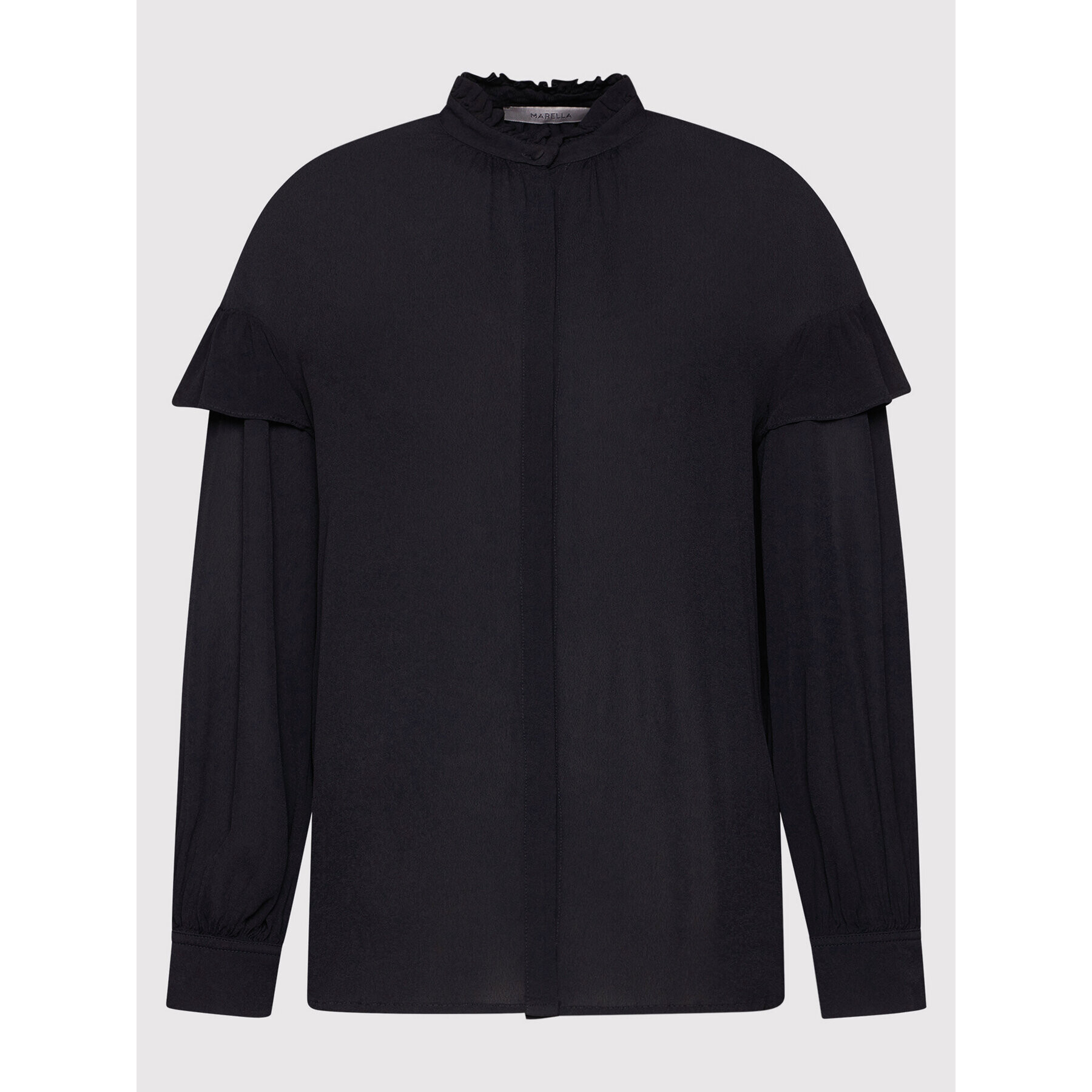 Marella Риза Nautica 31160116 Черен Regular Fit - Pepit.bg