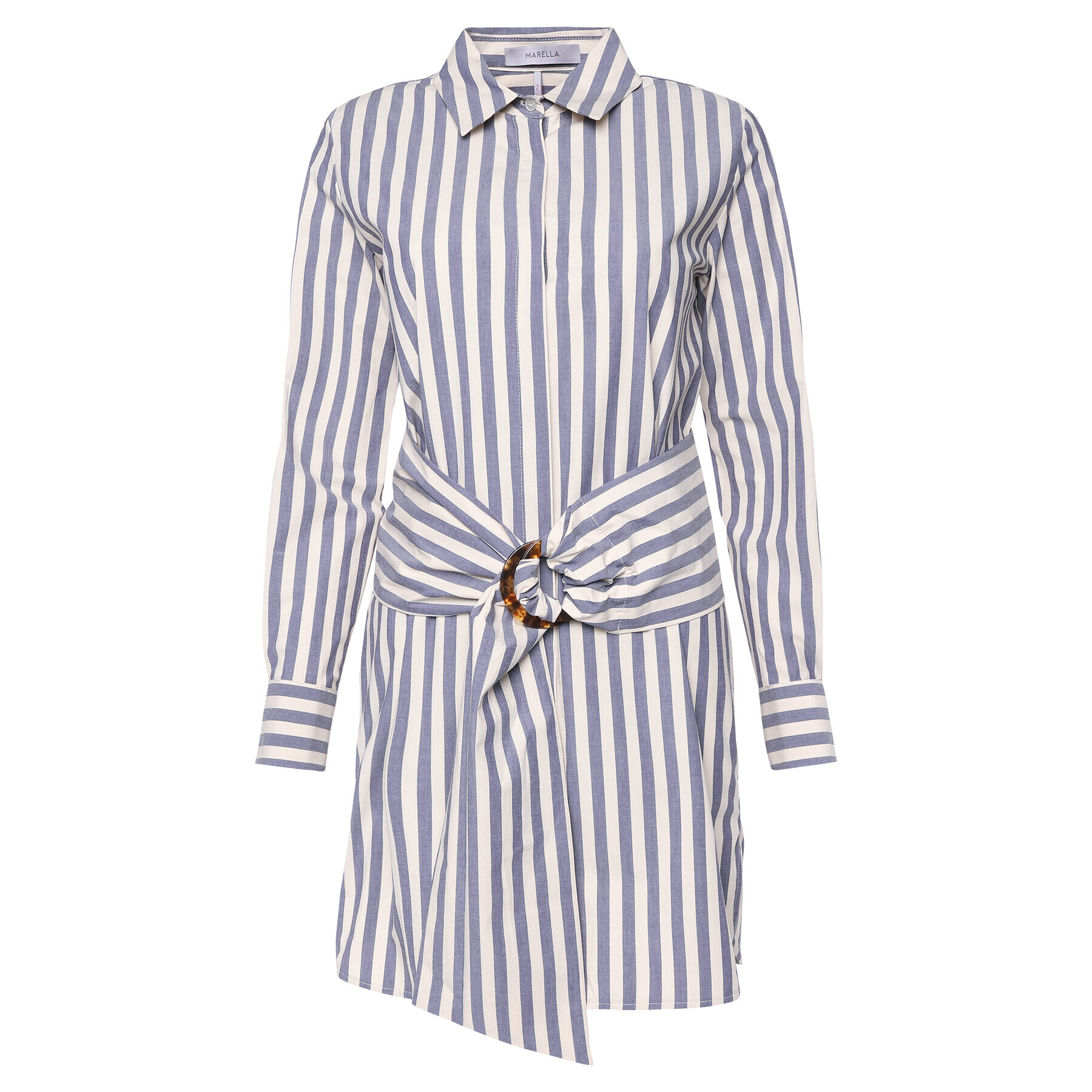 Marella Рокля тип риза Docente 31910402 Бежов Regular Fit - Pepit.bg