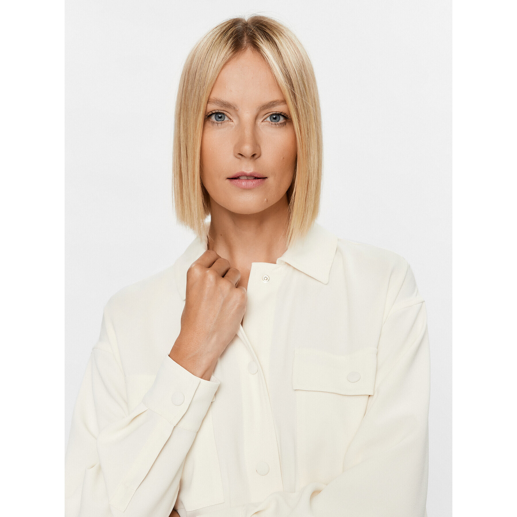 Marella Рокля тип риза Echi 2332260933200 Екрю Regular Fit - Pepit.bg