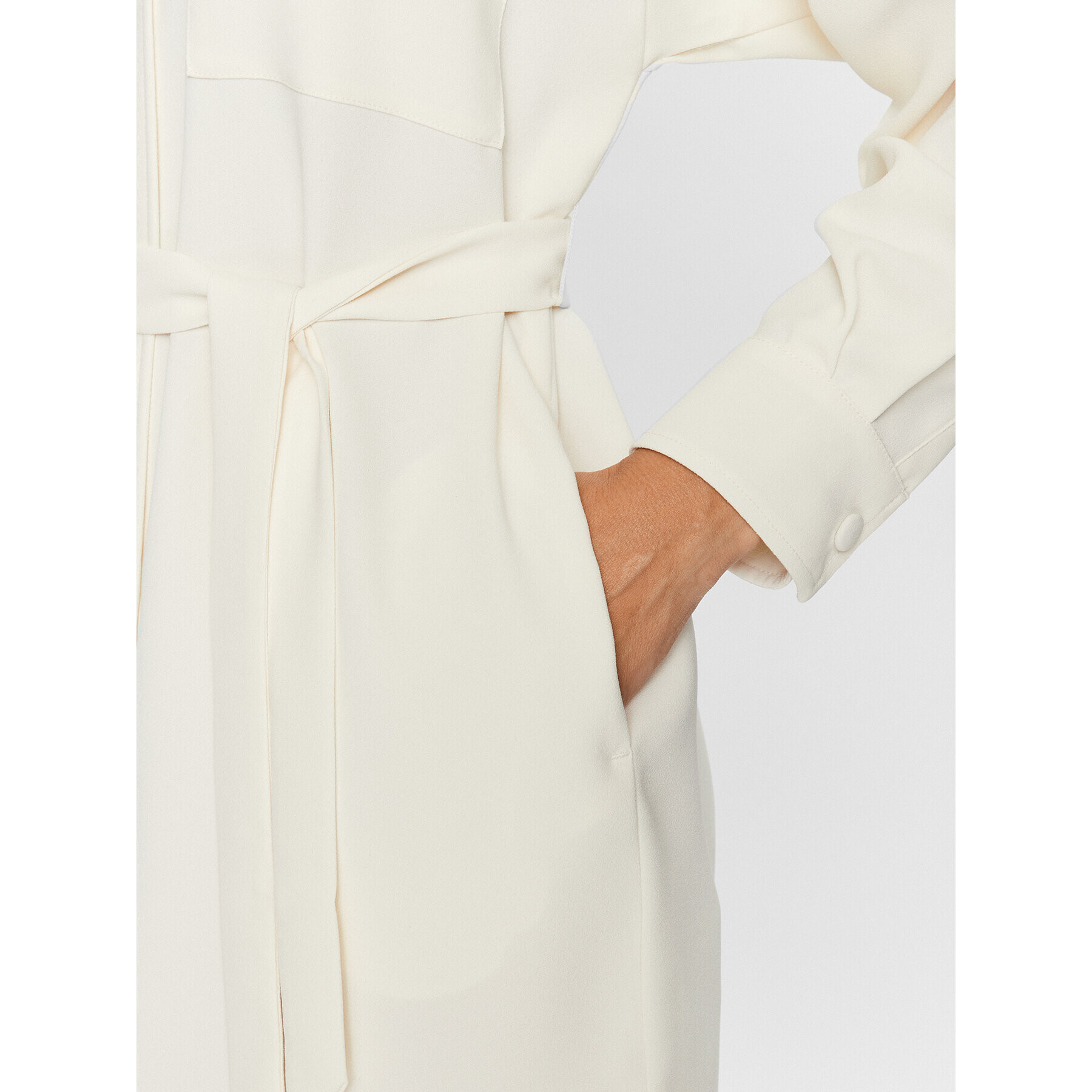 Marella Рокля тип риза Echi 2332260933200 Екрю Regular Fit - Pepit.bg