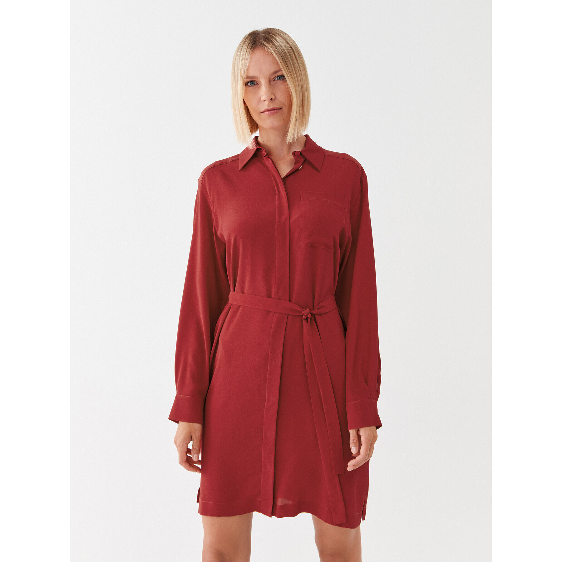 Marella Рокля тип риза Ignaro 2332260537200 Червен Regular Fit - Pepit.bg