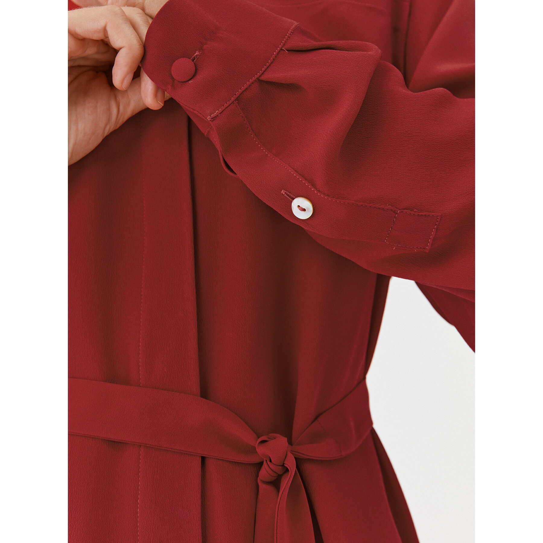Marella Рокля тип риза Ignaro 2332260537200 Червен Regular Fit - Pepit.bg