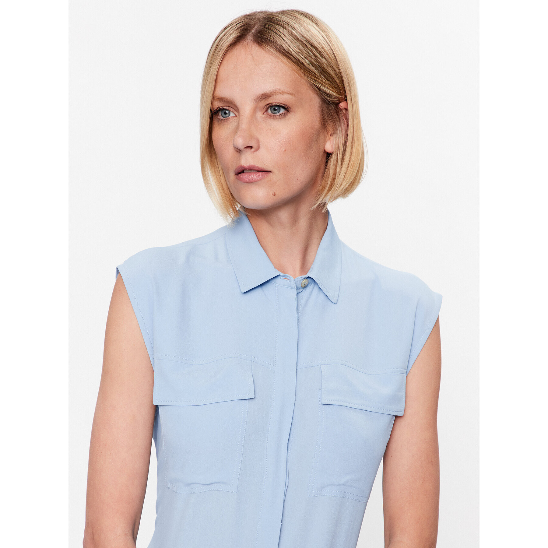 Marella Рокля тип риза Malibu 2332210135 Син Regular Fit - Pepit.bg