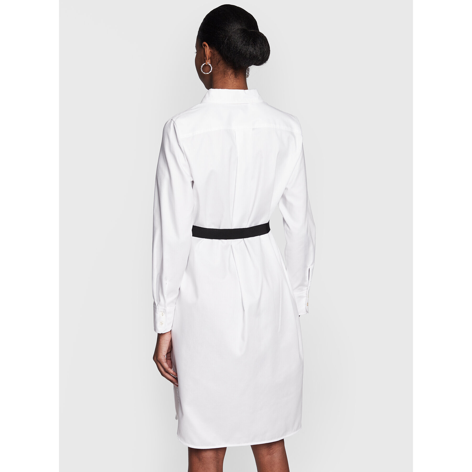 Marella Рокля тип риза Panda 2332210431 Бял Regular Fit - Pepit.bg
