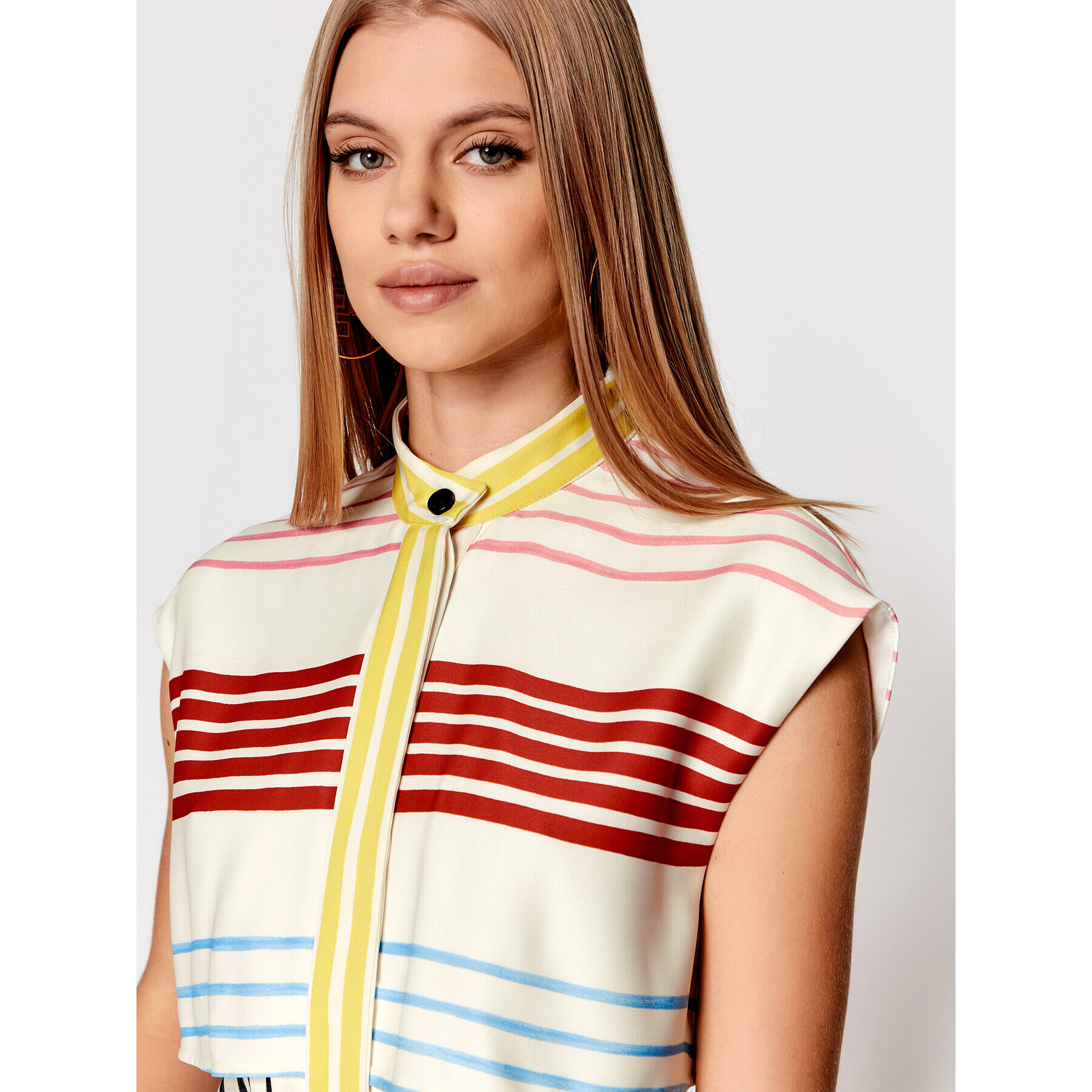 Marella Рокля тип риза Quadro 32210823 Цветен Regular Fit - Pepit.bg