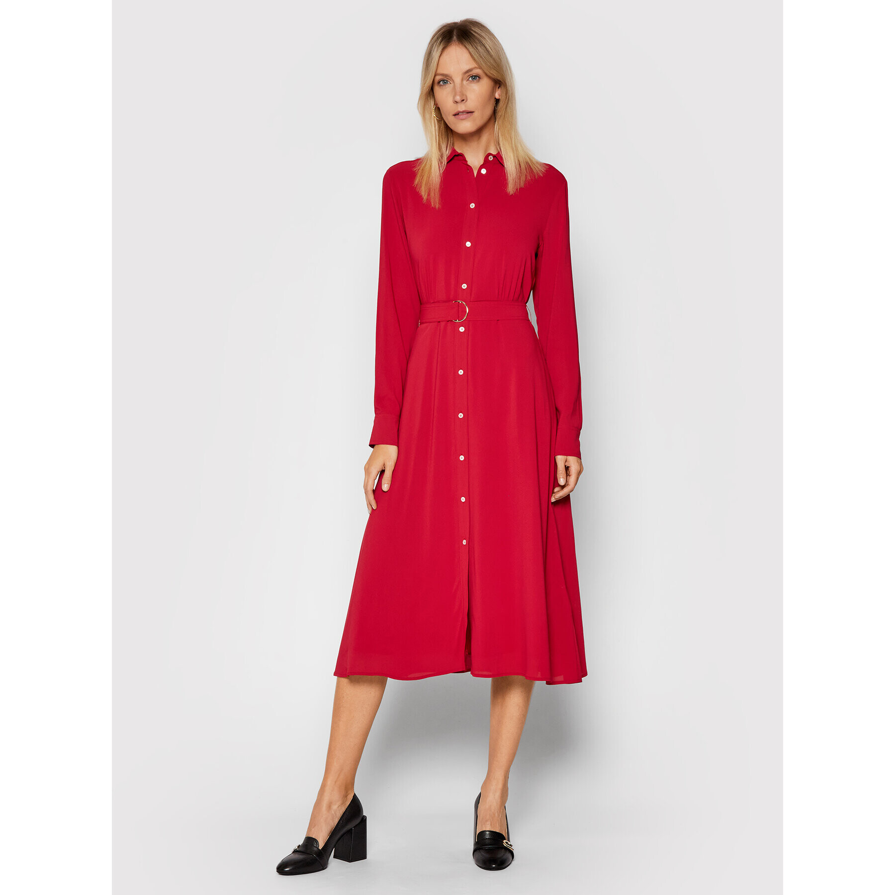 Marella Рокля тип риза Display 32260818 Розов Regular Fit - Pepit.bg