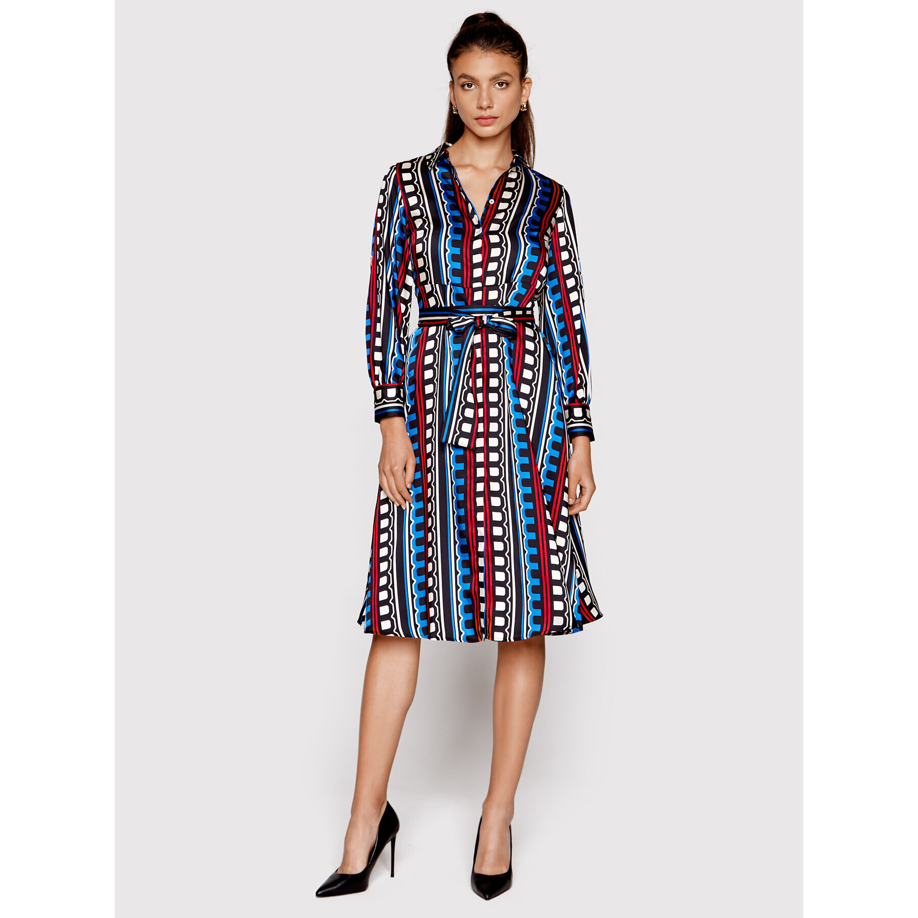 Marella Рокля тип риза Menage 32260828 Цветен Regular Fit - Pepit.bg