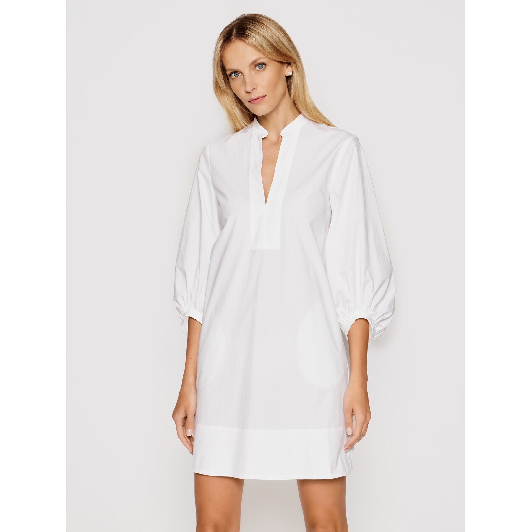 Marella Рокля тип риза Stuarda 32212612 Бял Regular Fit - Pepit.bg