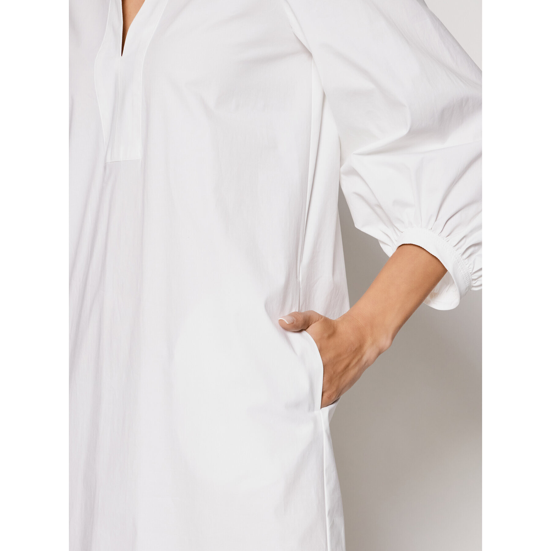 Marella Рокля тип риза Stuarda 32212612 Бял Regular Fit - Pepit.bg