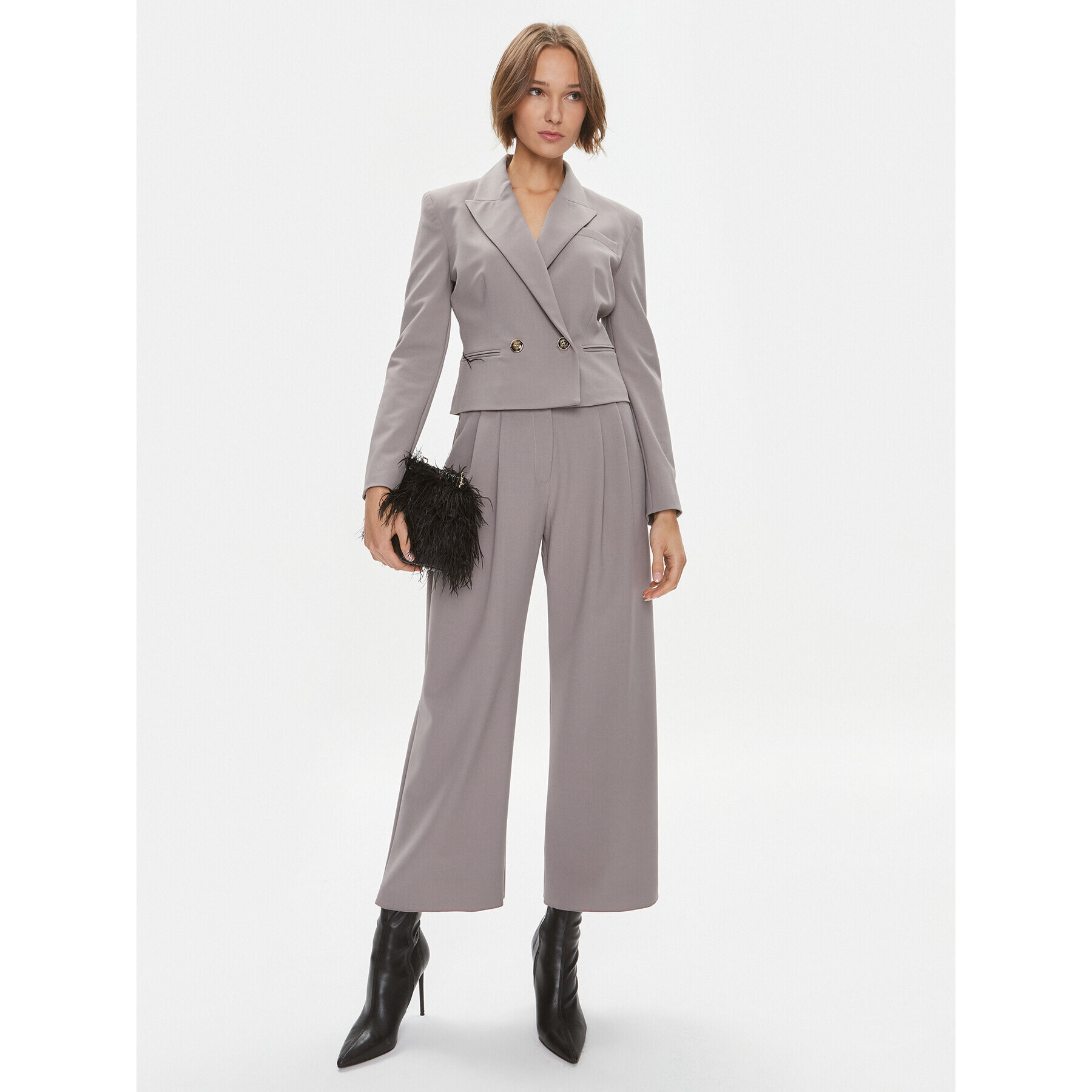 Marella Сако Classe 2330460436200 Сив Regular Fit - Pepit.bg