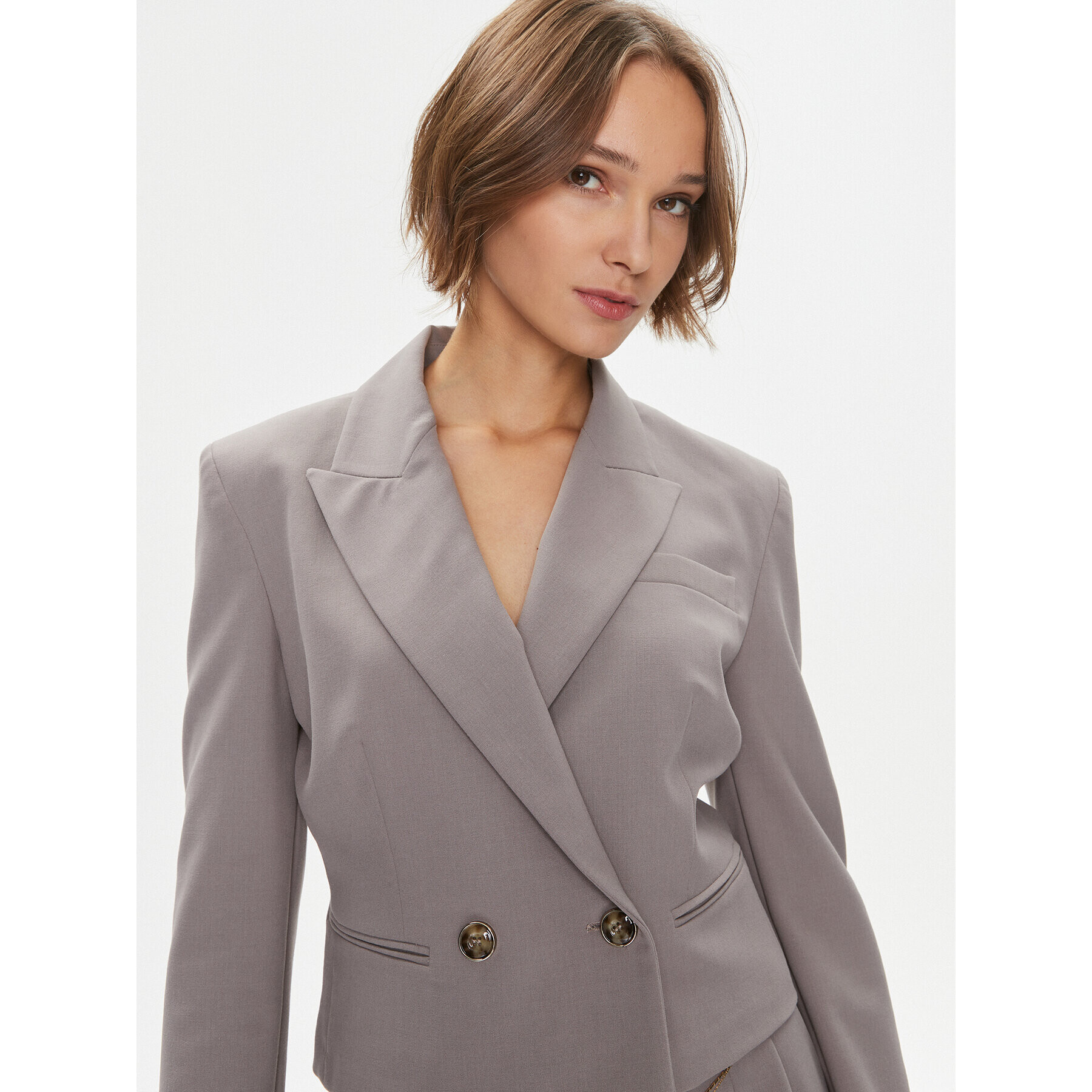 Marella Сако Classe 2330460436200 Сив Regular Fit - Pepit.bg