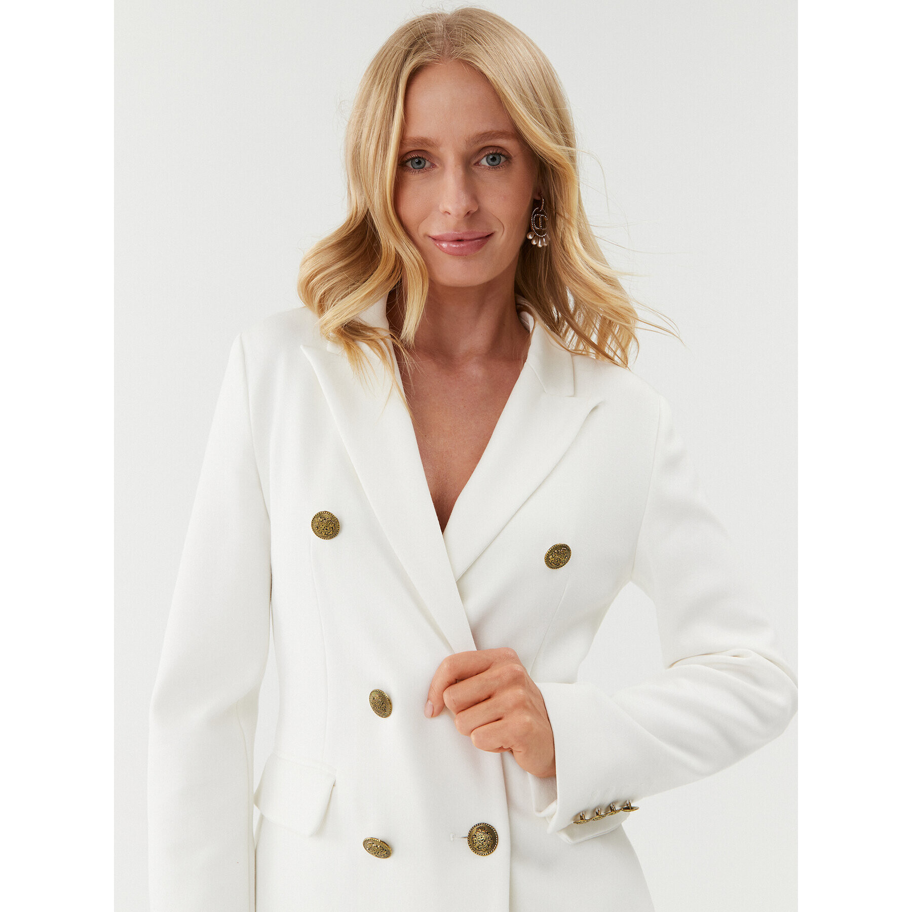 Marella Сако Eliot 2339110634 Бял Regular Fit - Pepit.bg