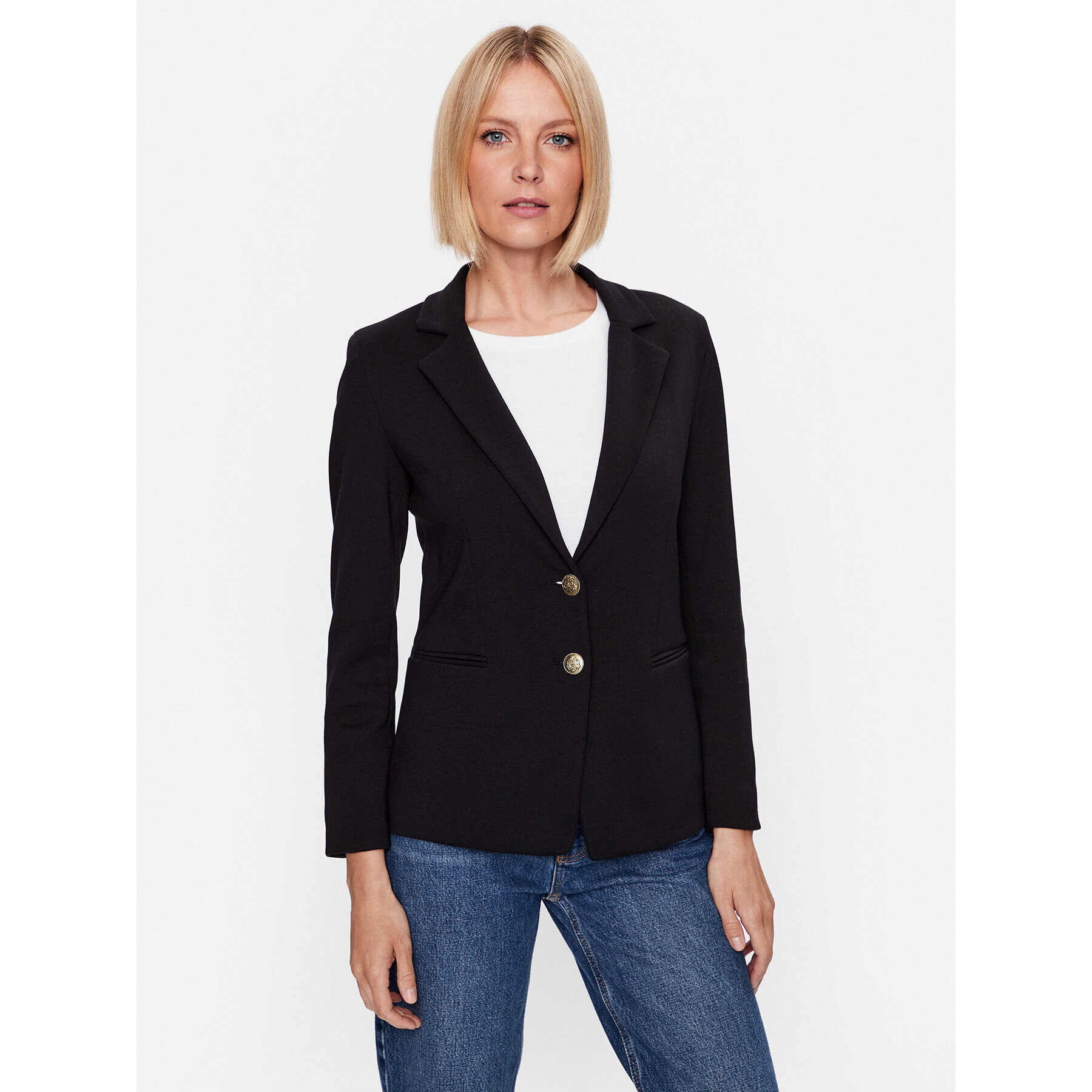 Marella Сако Elisa 2339110534 Черен Slim Fit - Pepit.bg