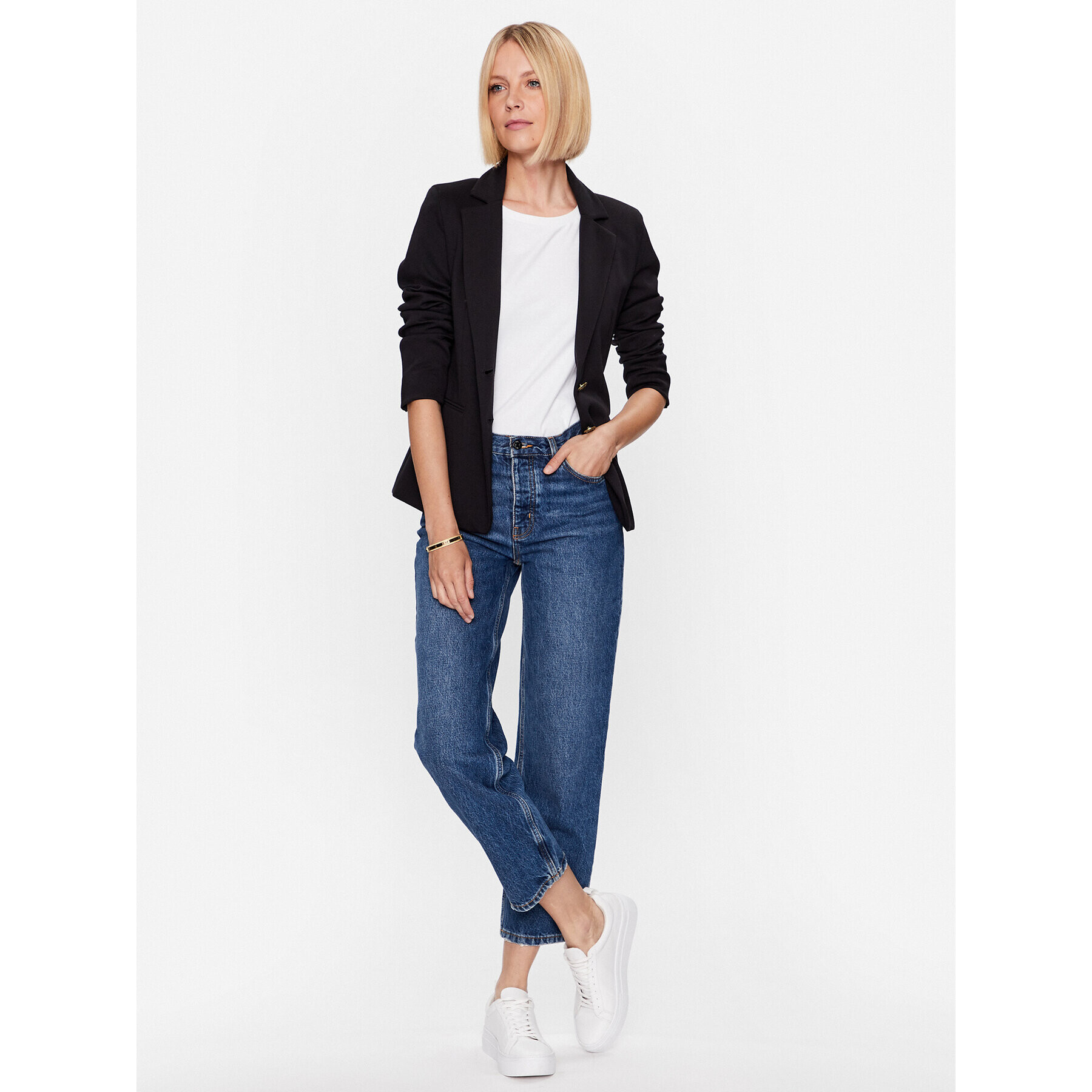 Marella Сако Elisa 2339110534 Черен Slim Fit - Pepit.bg