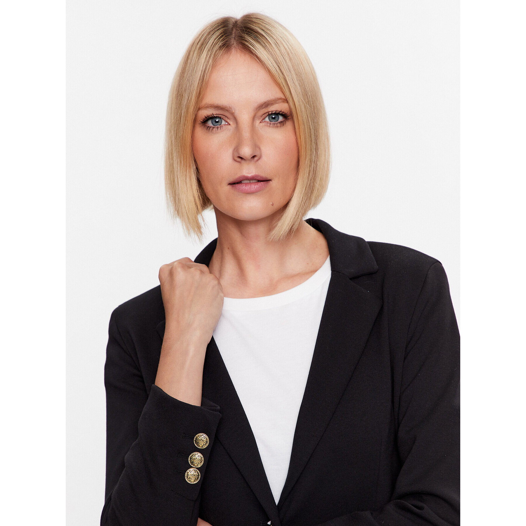 Marella Сако Elisa 2339110534 Черен Slim Fit - Pepit.bg