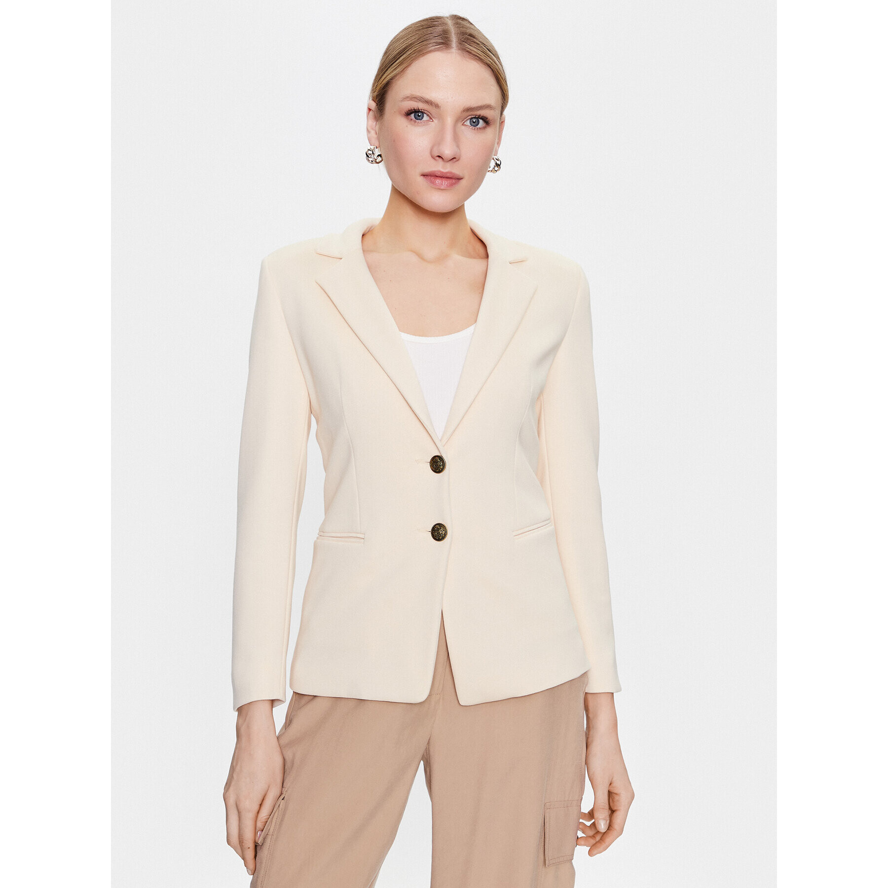 Marella Сако Elisa 2339110534 Екрю Regular Fit - Pepit.bg