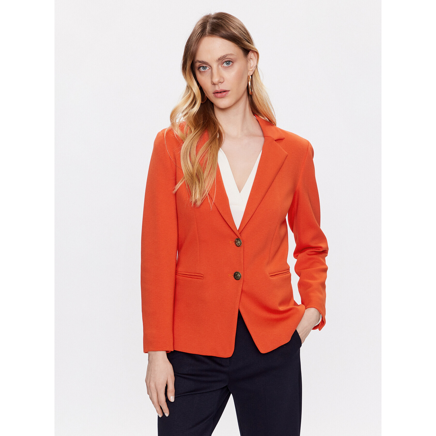 Marella Сако Elisa 2339110534 Оранжев Regular Fit - Pepit.bg