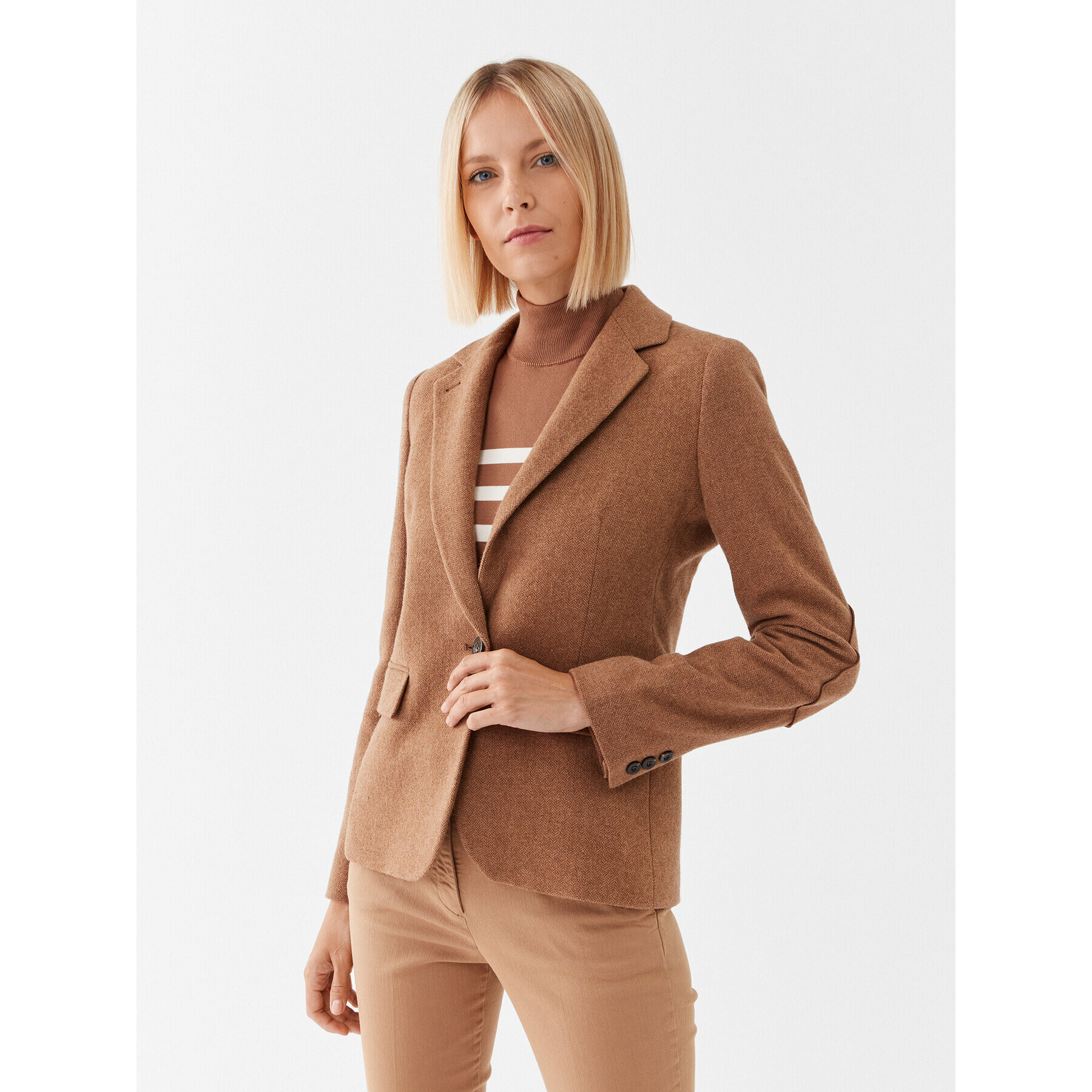 Marella Сако Giubba 2330460137200 Кафяв Regular Fit - Pepit.bg