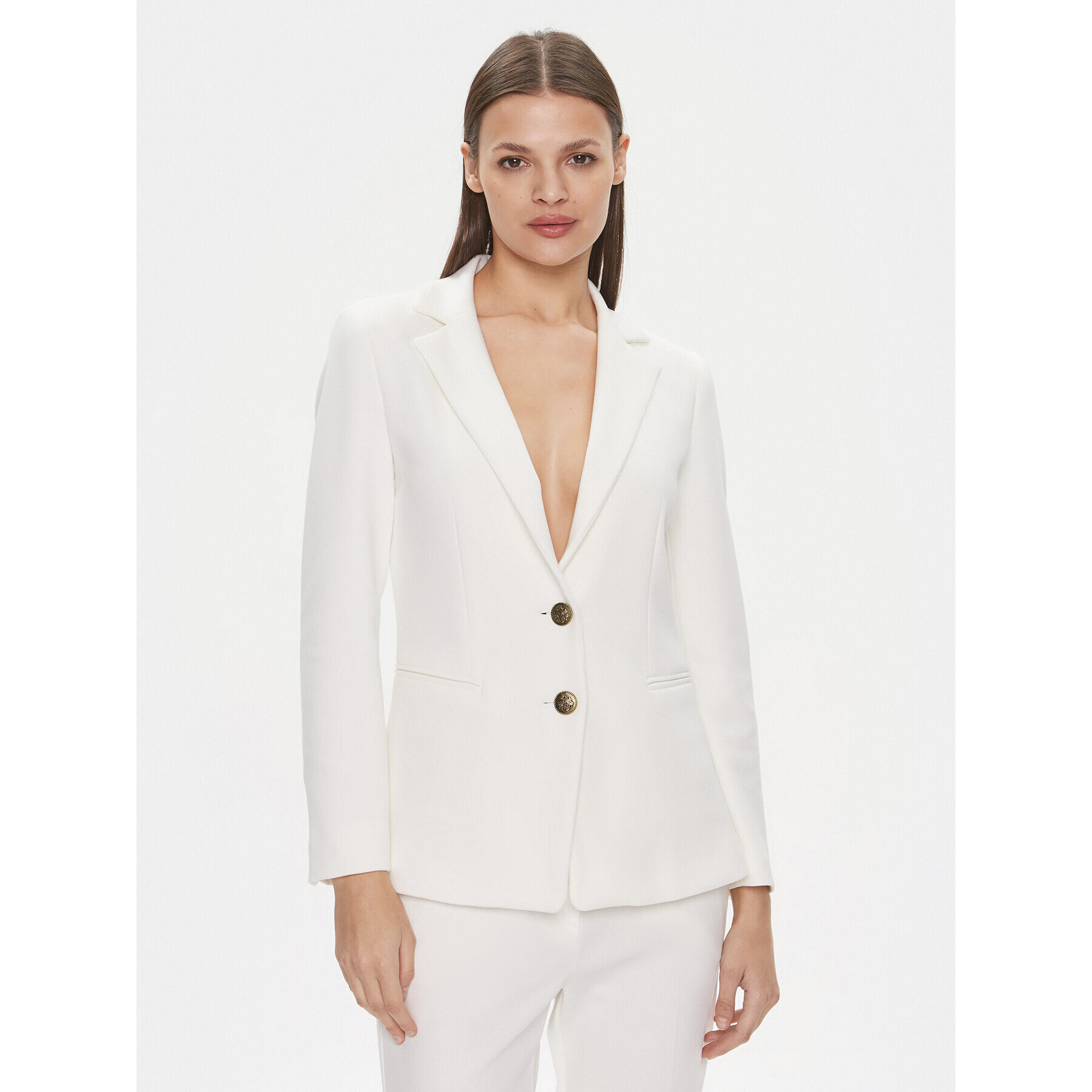 Marella Сако Lia 2413911024 Бял Regular Fit - Pepit.bg