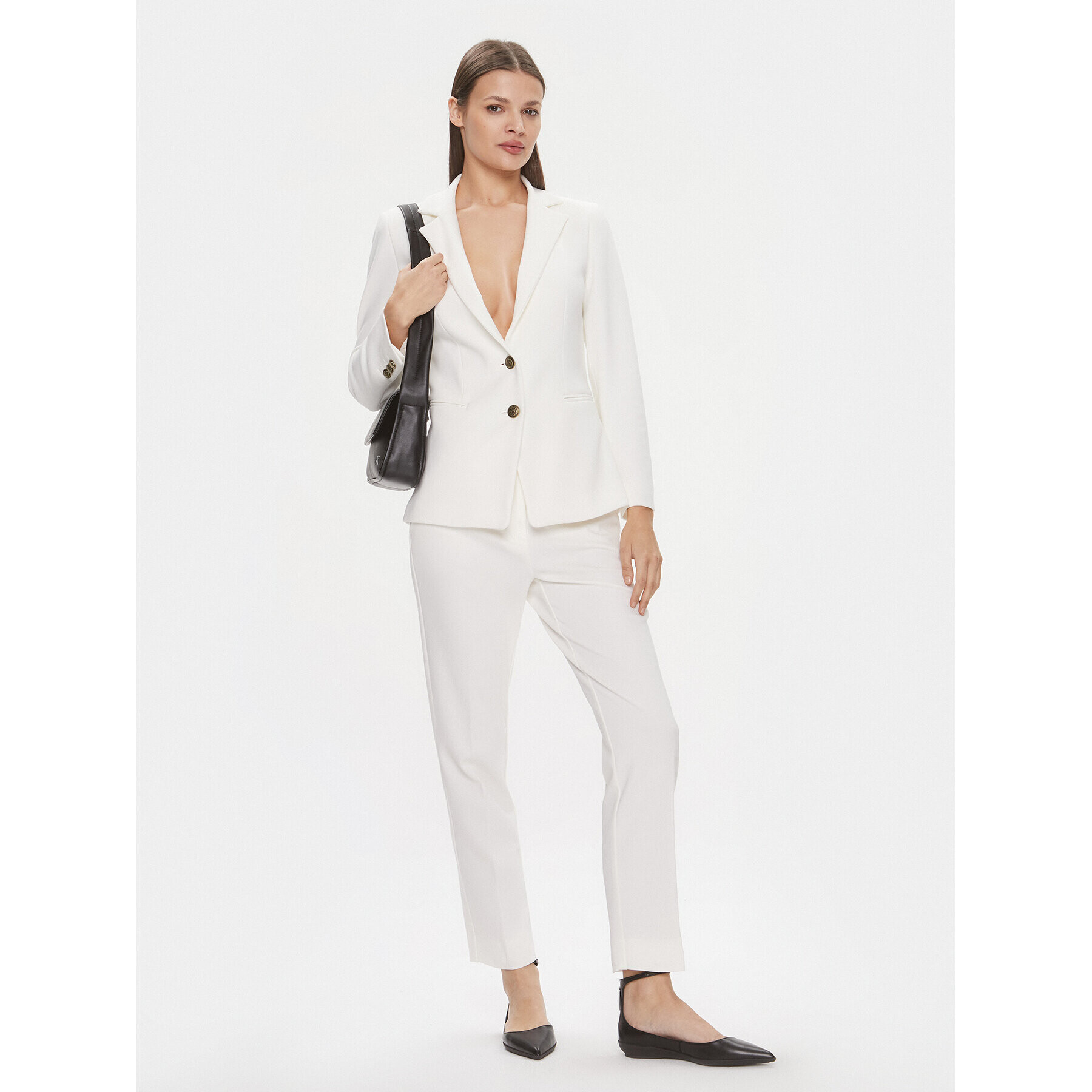 Marella Сако Lia 2413911024 Бял Regular Fit - Pepit.bg