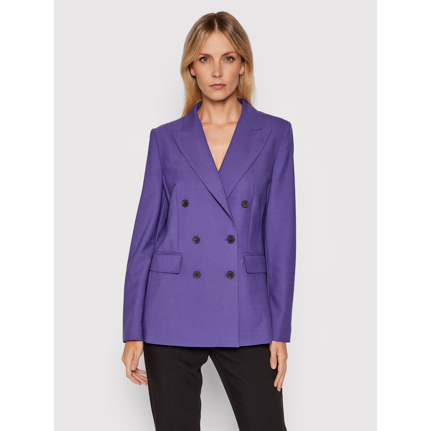 Marella Сако Maille 30460416200 Виолетов Regular Fit - Pepit.bg