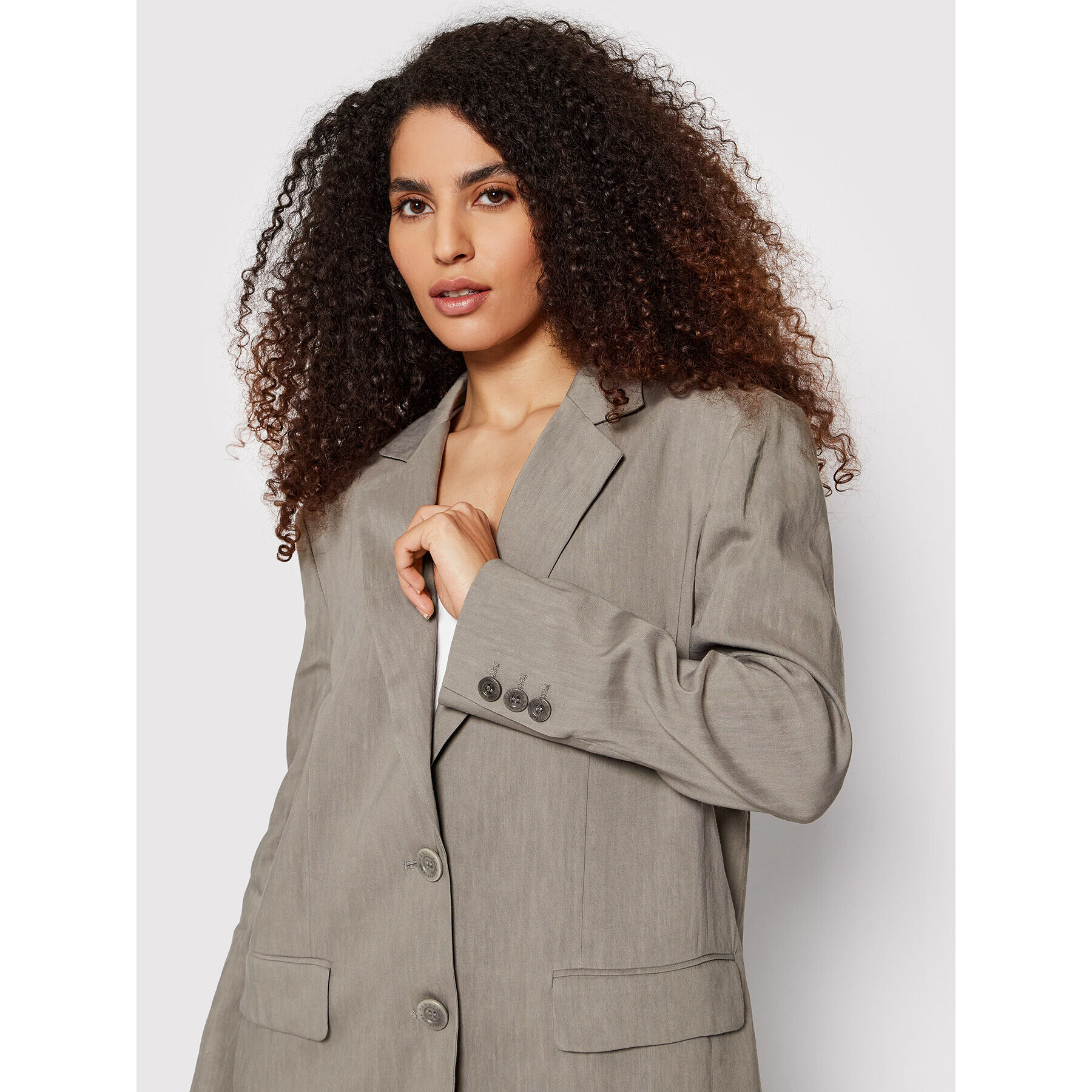 Marella Сако Patty 30410125 Сив Straight Fit - Pepit.bg