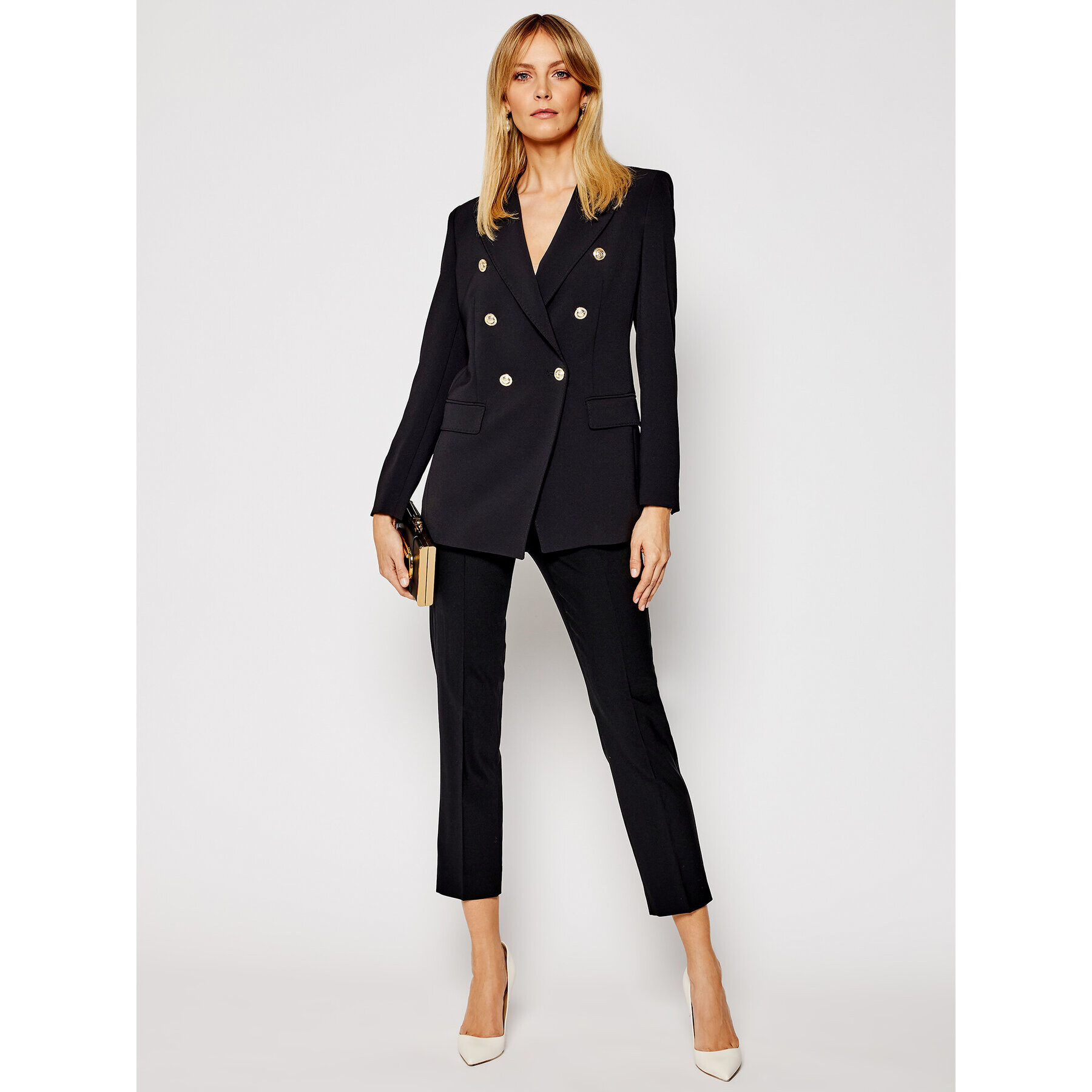 Marella Сако Rotolo 30410111 Черен Slim Fit - Pepit.bg