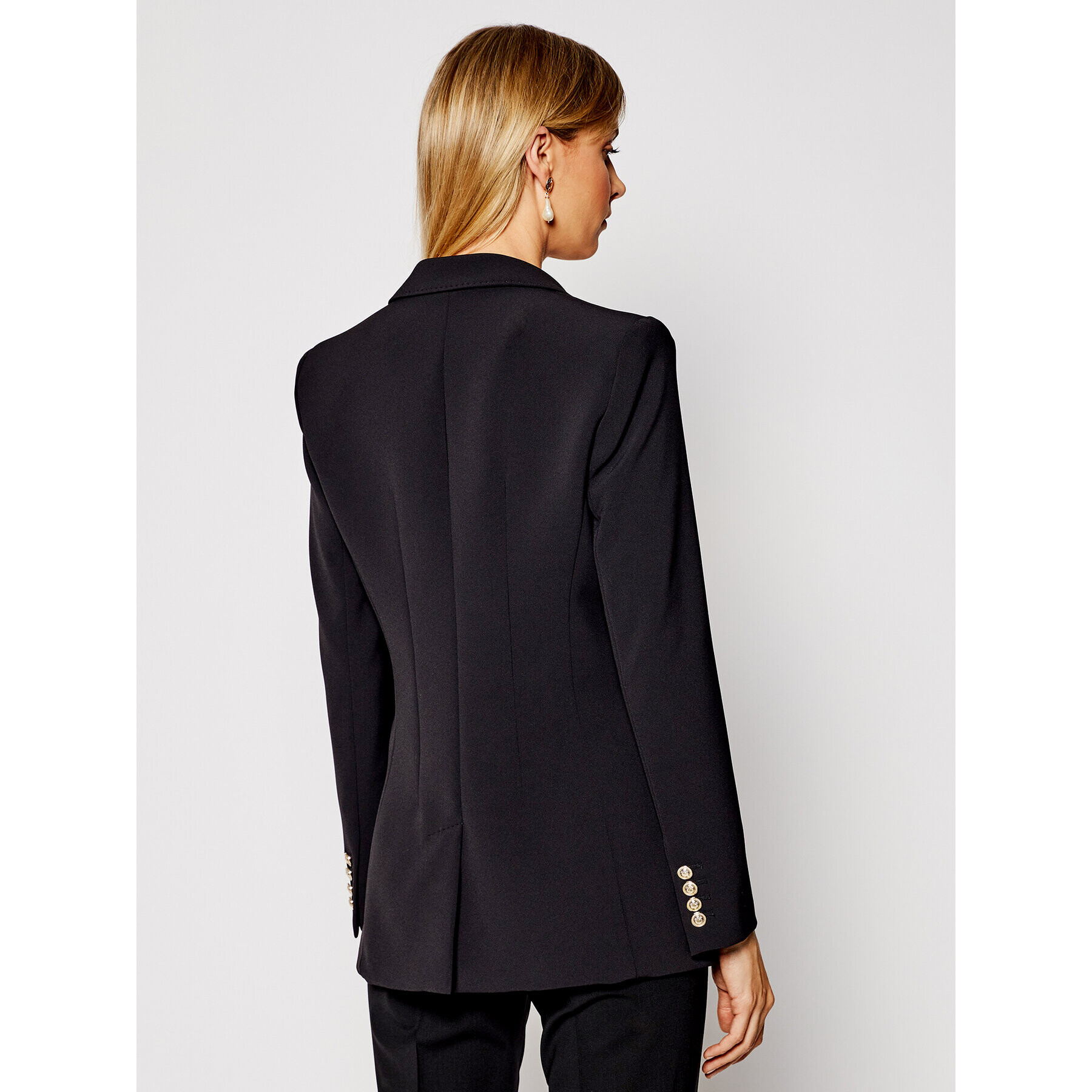 Marella Сако Rotolo 30410111 Черен Slim Fit - Pepit.bg