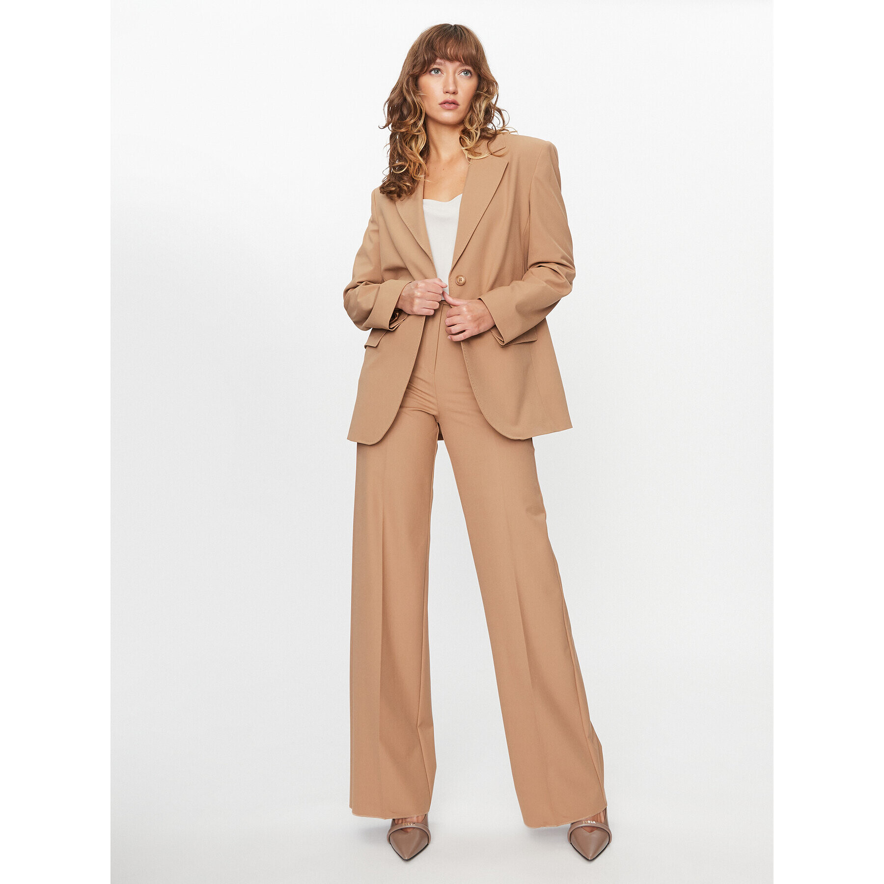 Marella Сако Sede 2330460138200 Кафяв Regular Fit - Pepit.bg