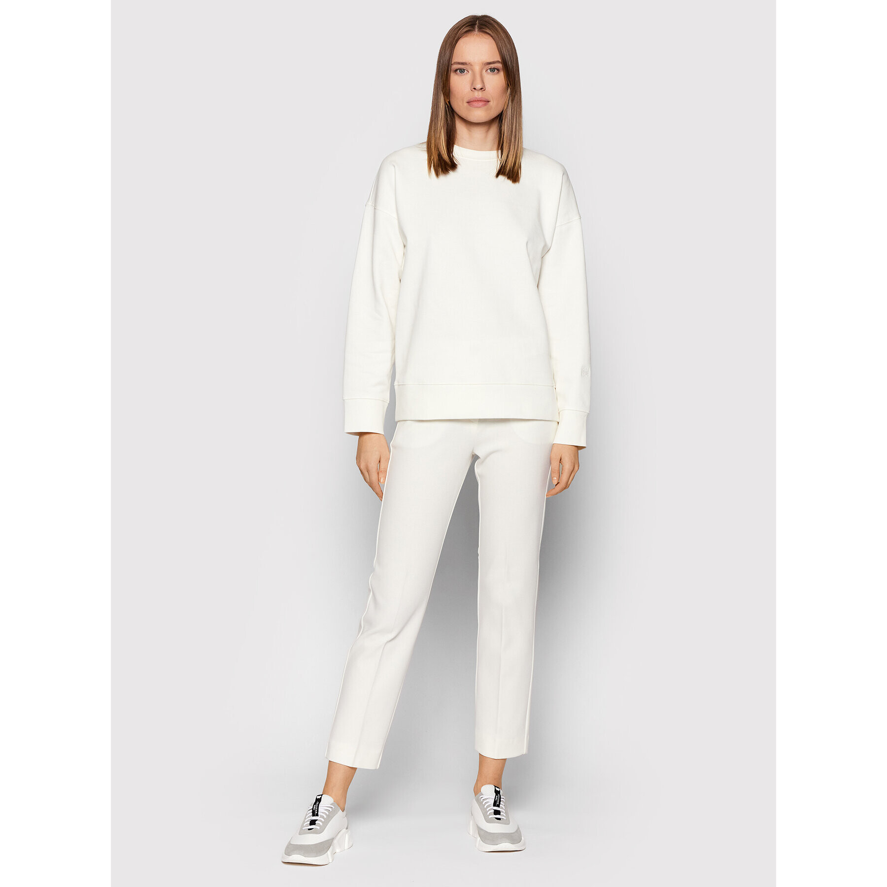 Marella Суитшърт Yomo 39210424 Екрю Regular Fit - Pepit.bg