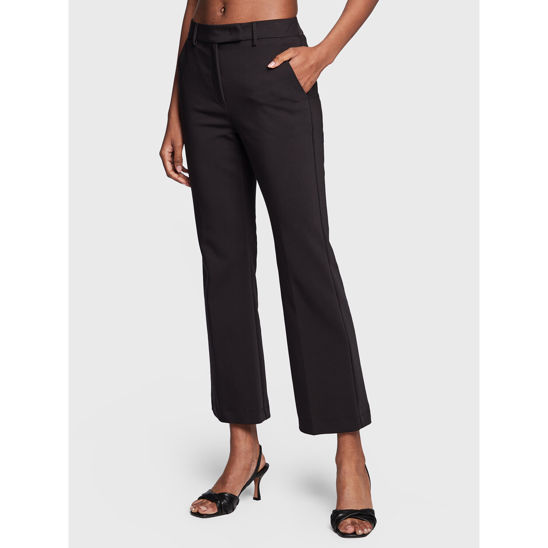 Marella Текстилни панталони Fify 2331310331 Черен Regular Fit - Pepit.bg