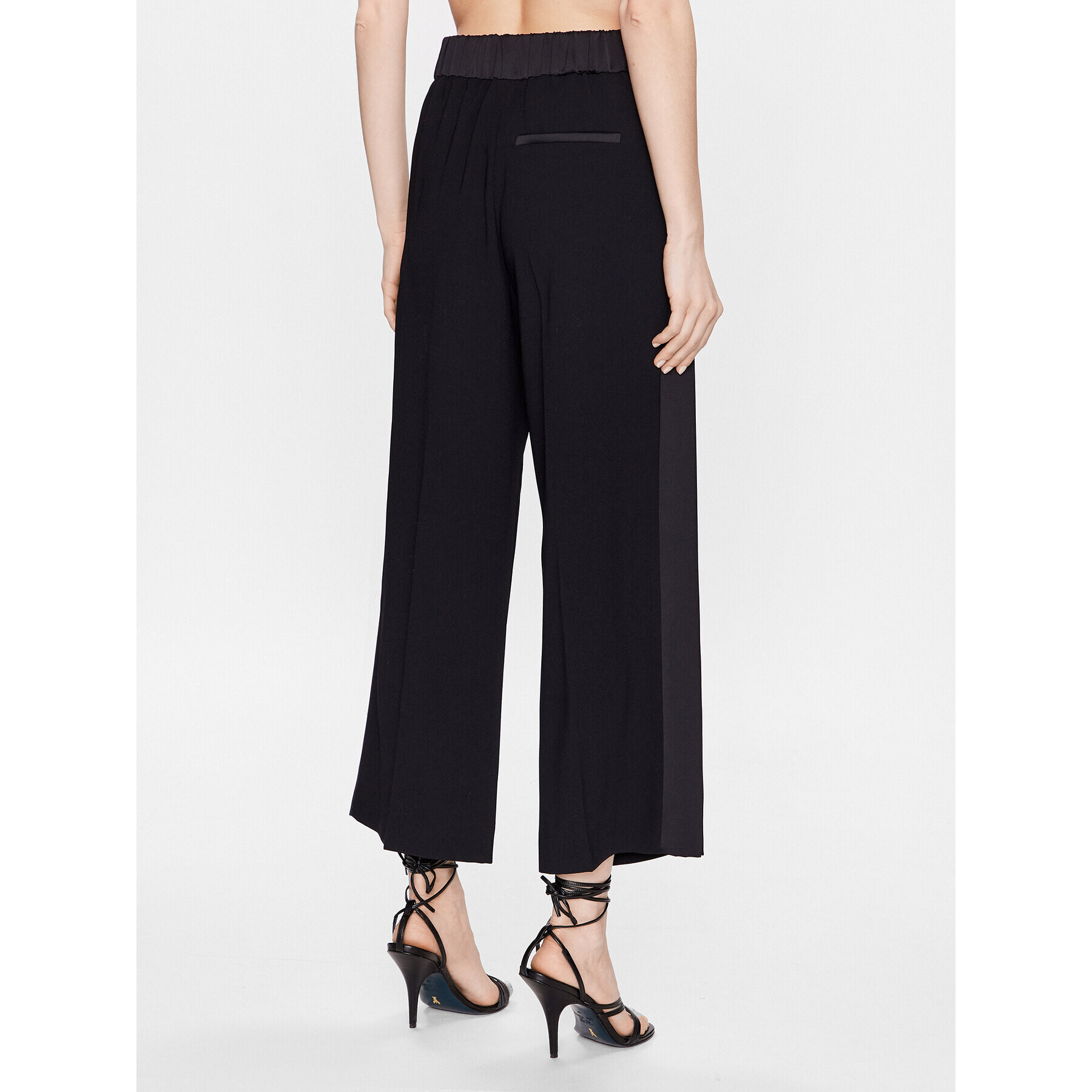 Marella Текстилни панталони Grace 2331310533 Черен Regular Fit - Pepit.bg