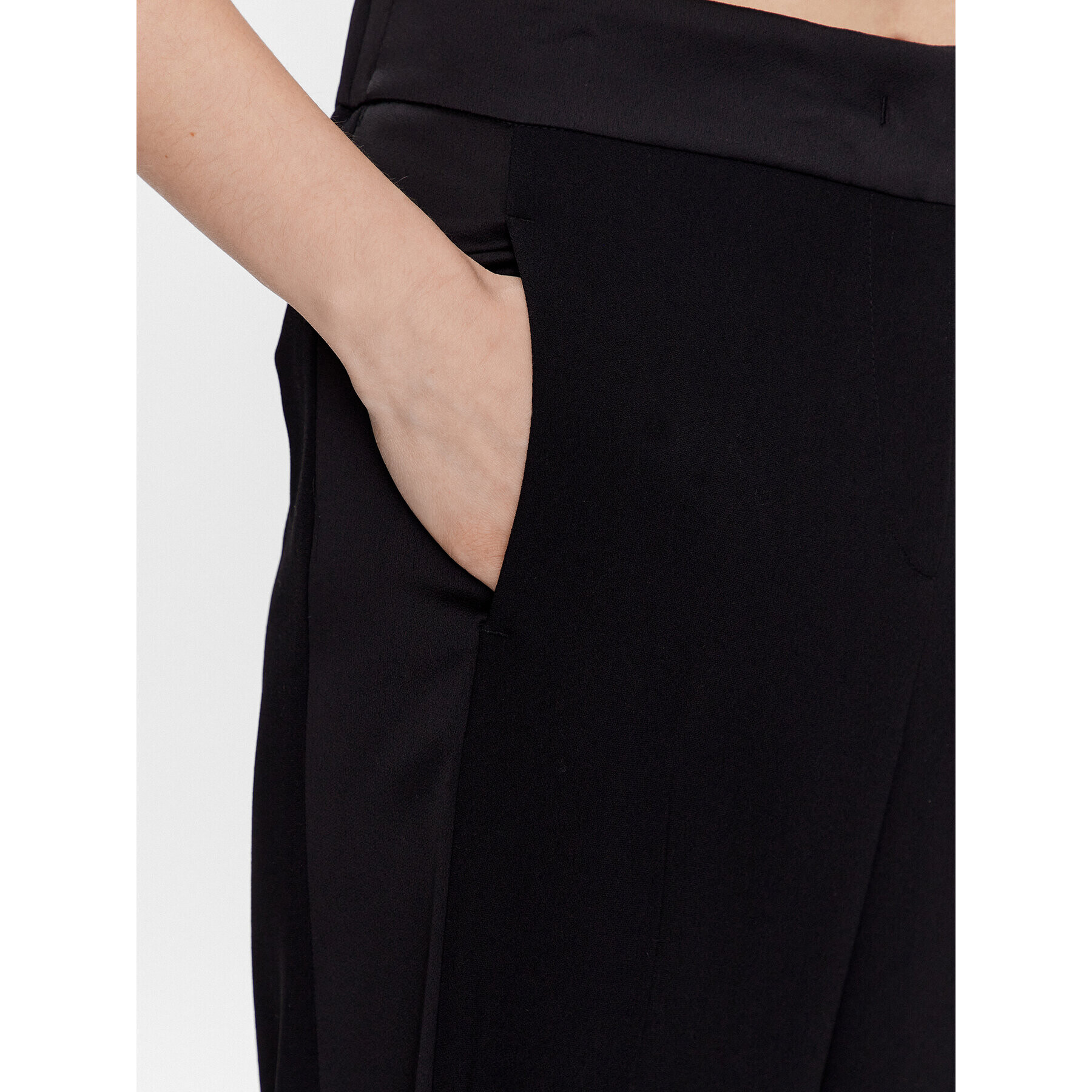 Marella Текстилни панталони Grace 2331310533 Черен Regular Fit - Pepit.bg