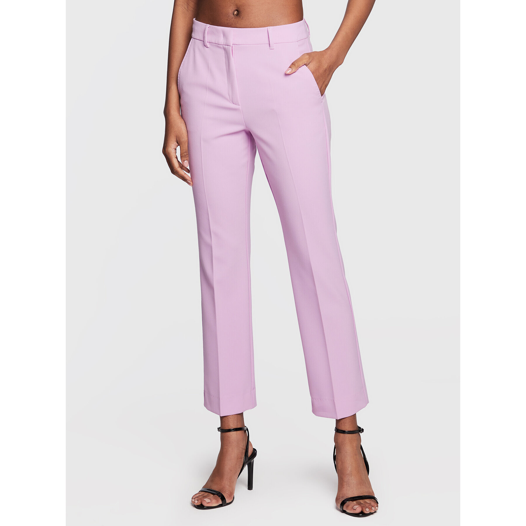 Marella Текстилни панталони India 2331312331 Виолетов Regular Fit - Pepit.bg