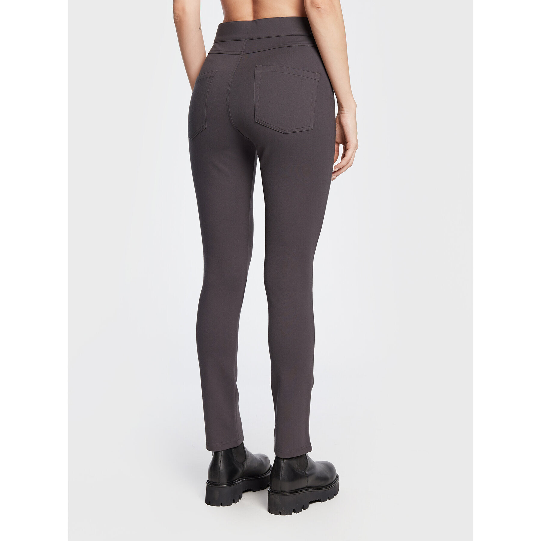Marella Текстилни панталони Nitrite 37860229 Сив Slim Fit - Pepit.bg