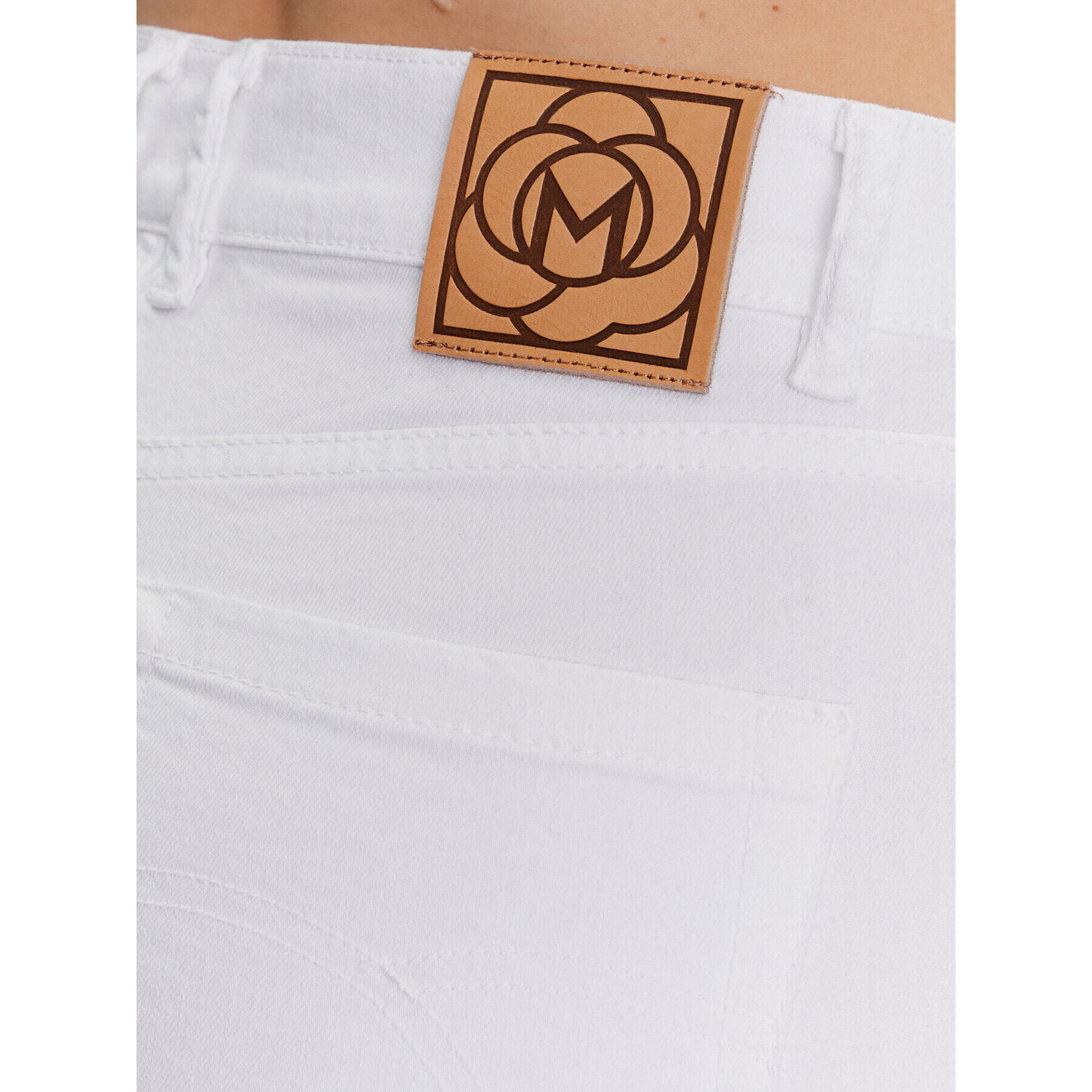 Marella Текстилни панталони Olpe 2331310334 Бял Regular Fit - Pepit.bg