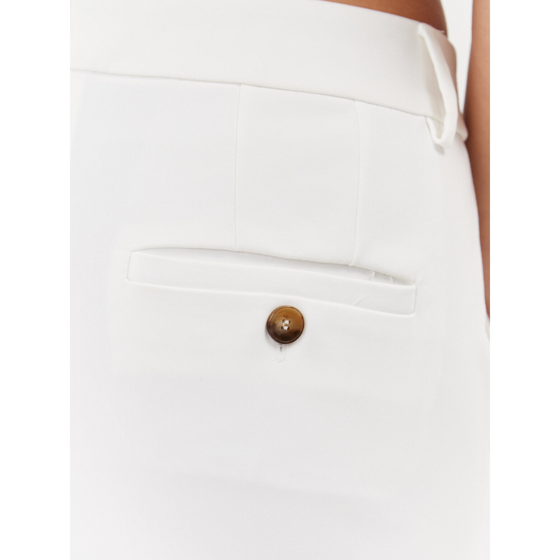 Marella Текстилни панталони Pirro 2331360738200 Бял Regular Fit - Pepit.bg