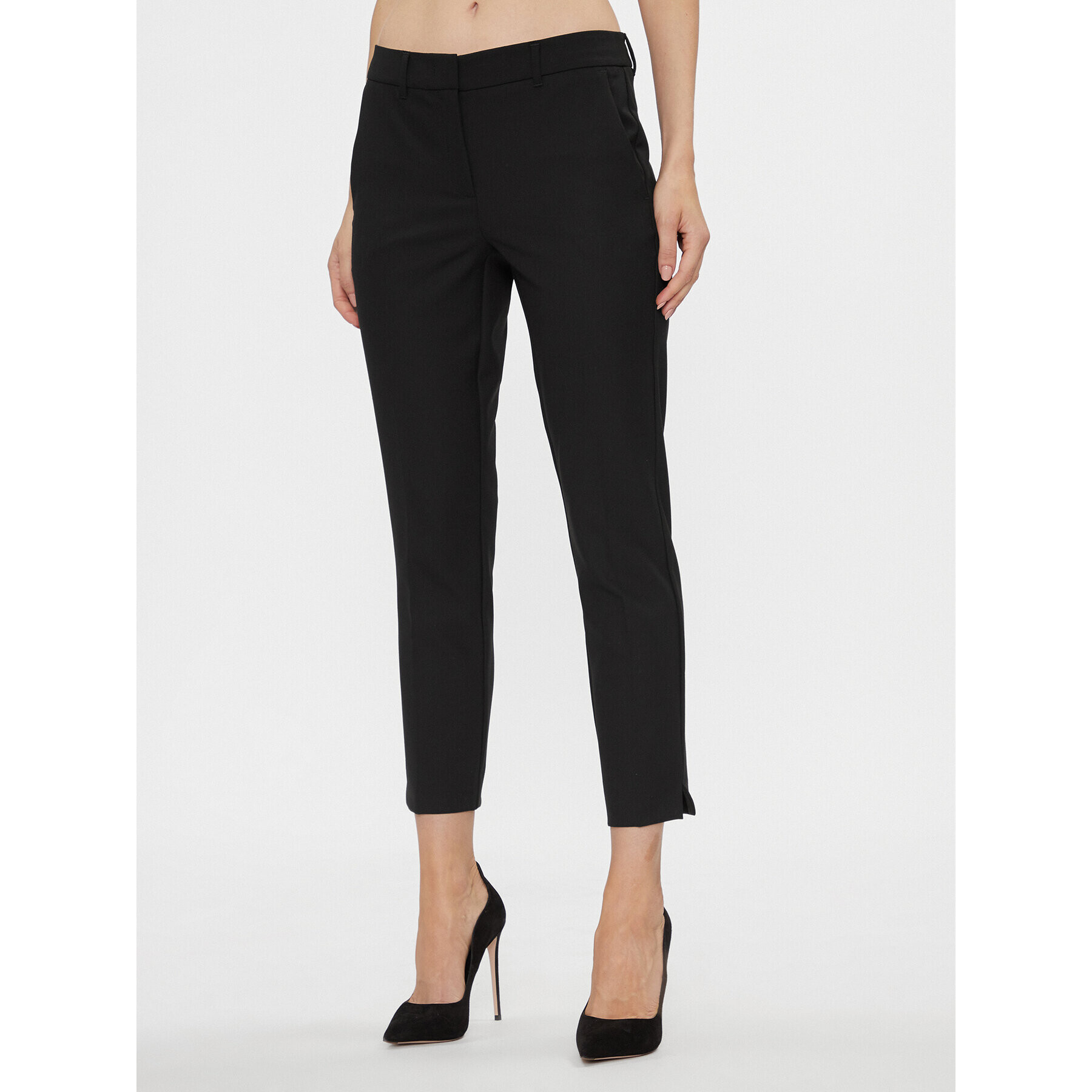 Marella Текстилни панталони Prua 2331361636200 Черен Regular Fit - Pepit.bg
